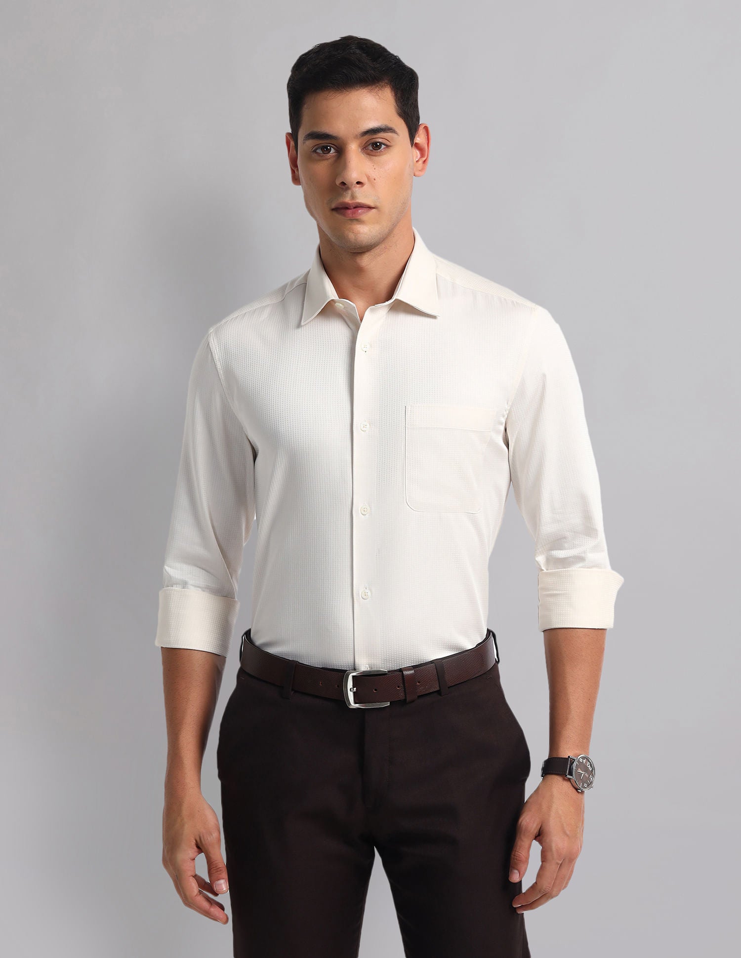Everyday Staple Graph Check Cotton Shirt