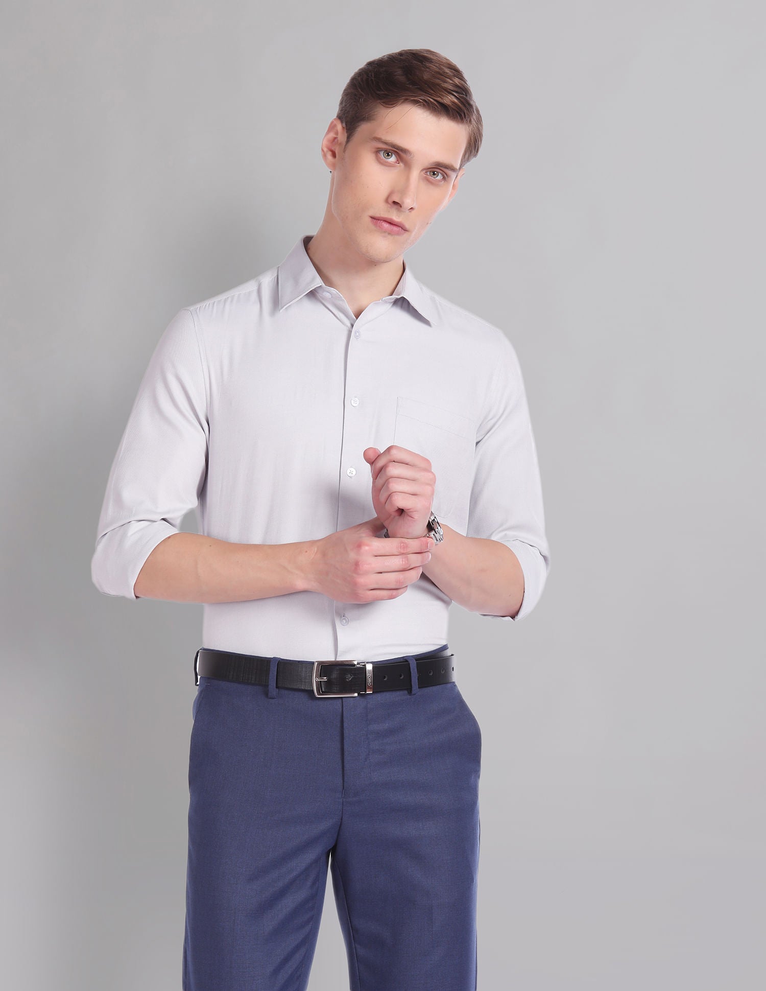 Contemporary Luxe Sartorial Dobby Shirt