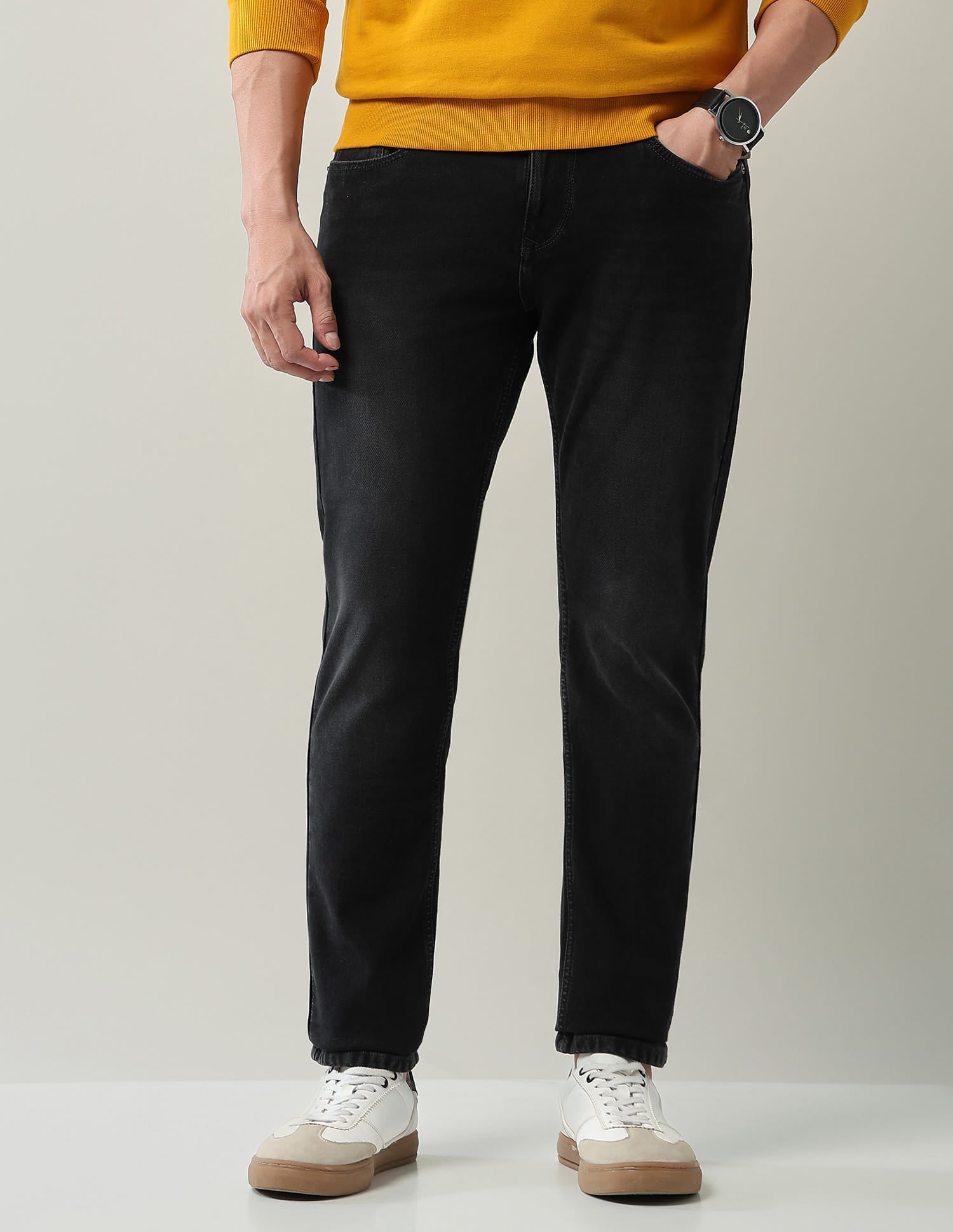 Mid Rise Slim Fit Jeans