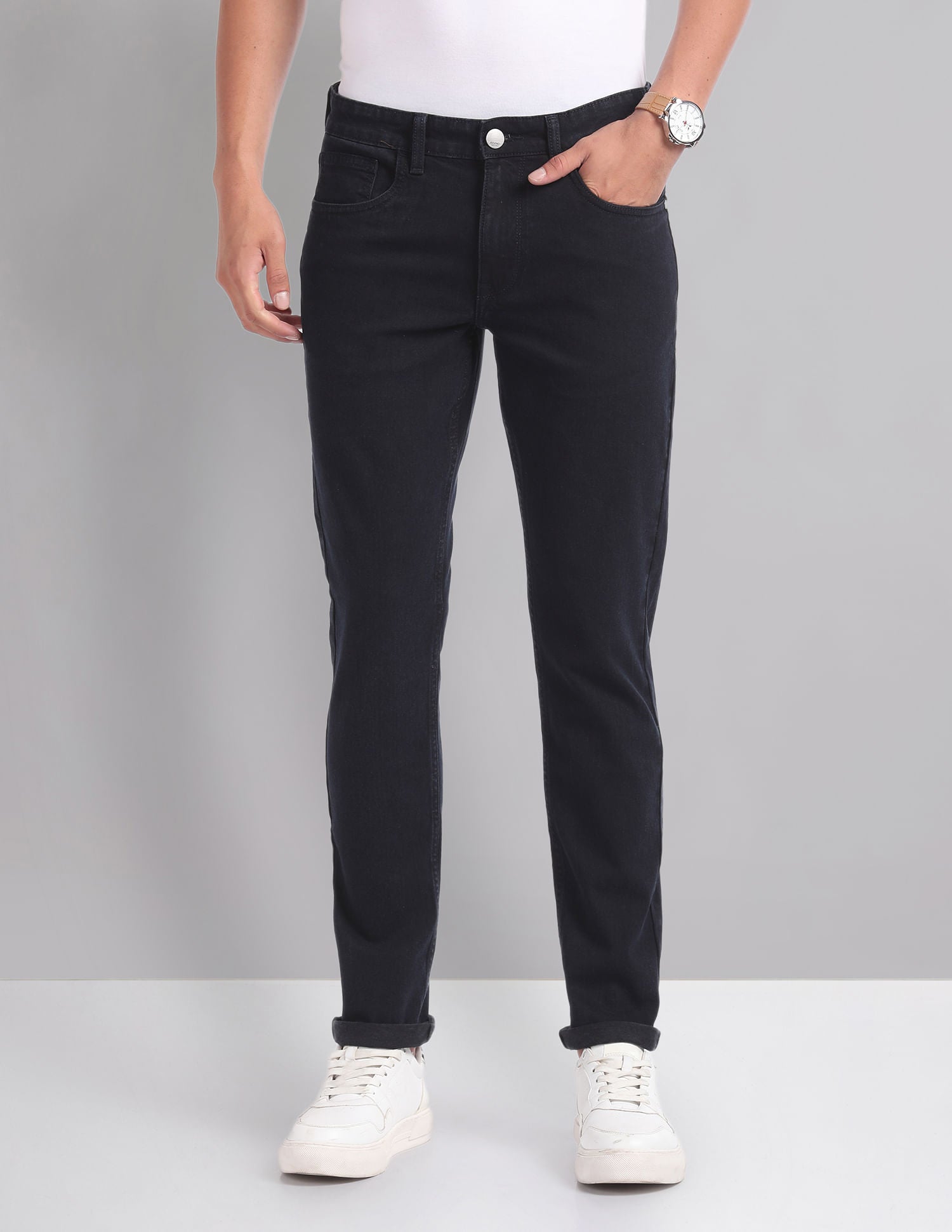 Streamline Skin Fit Rinsed Jeans