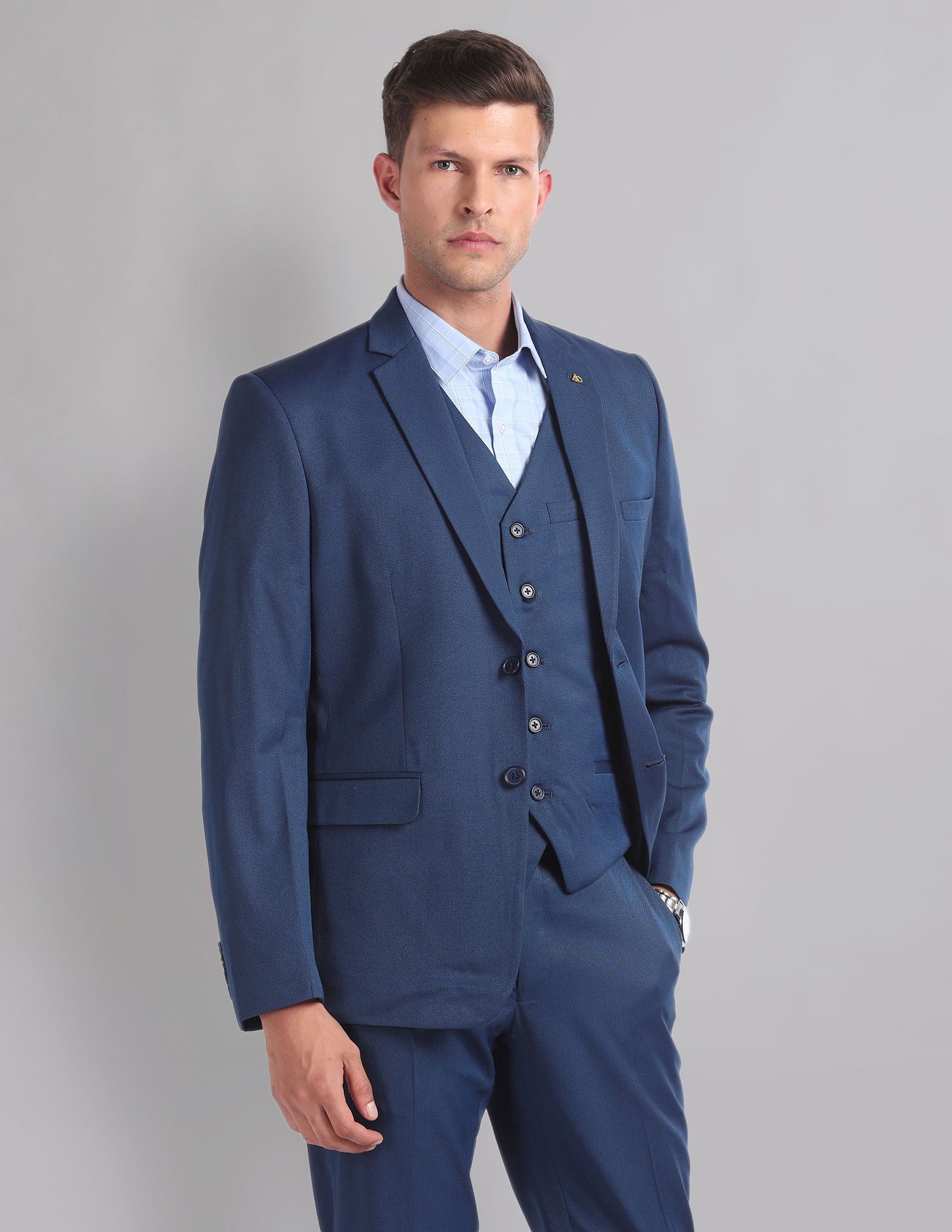 Elite & Stylish Reversible Waistcoat Three Piece Suit