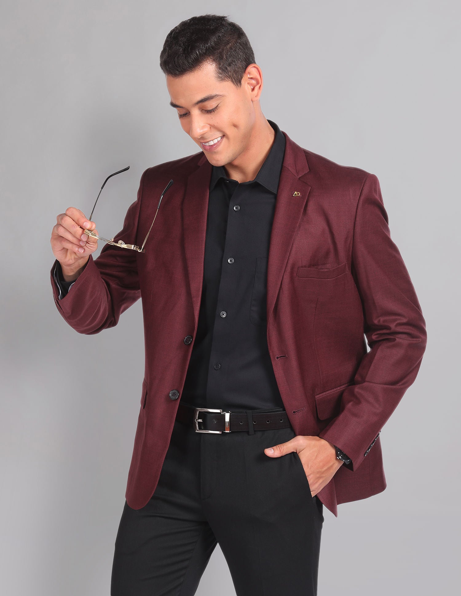 Casual Sartorial Heathered Blazer