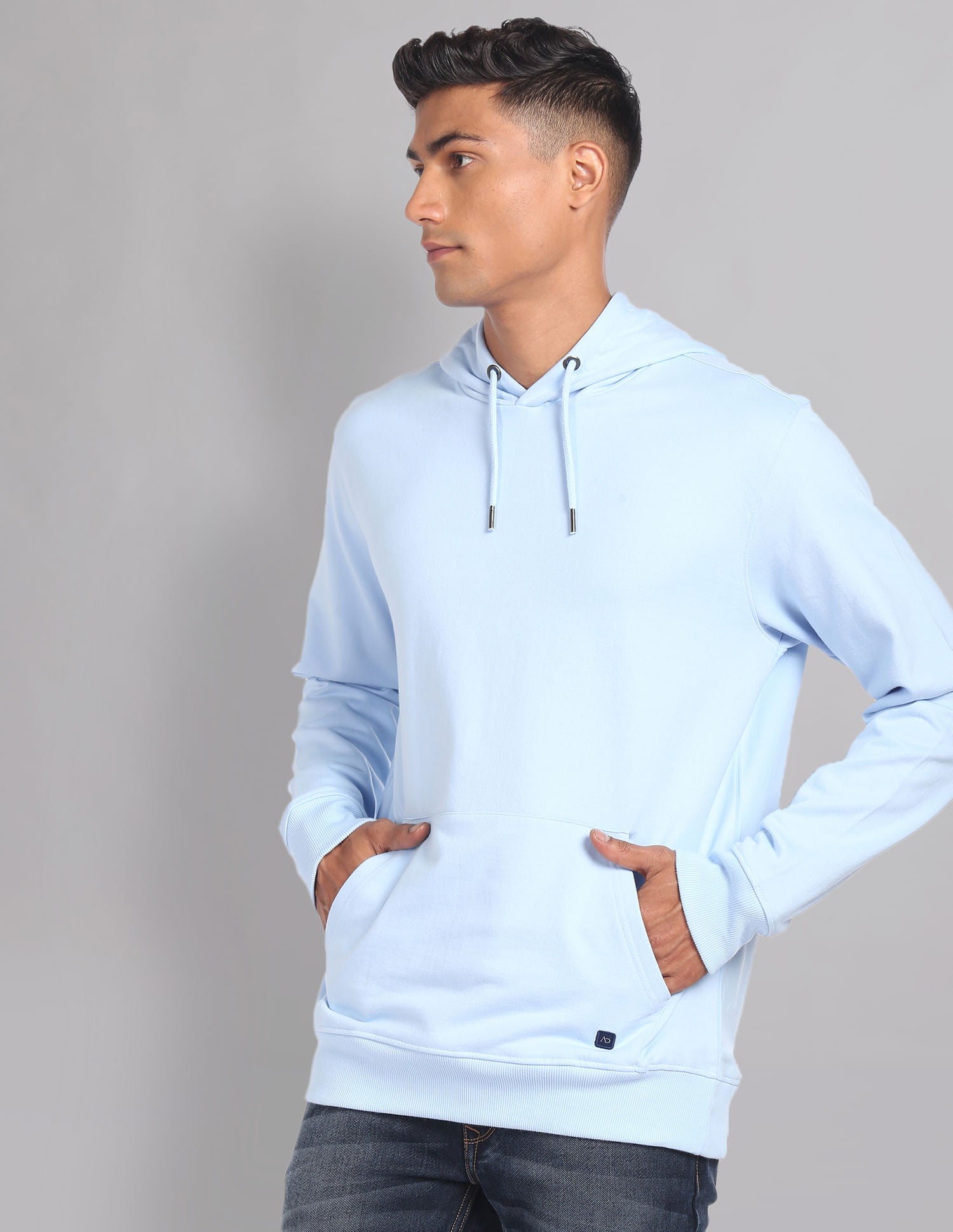 All Day Adventure Embroidered Moistex Hooded Sweatshirt