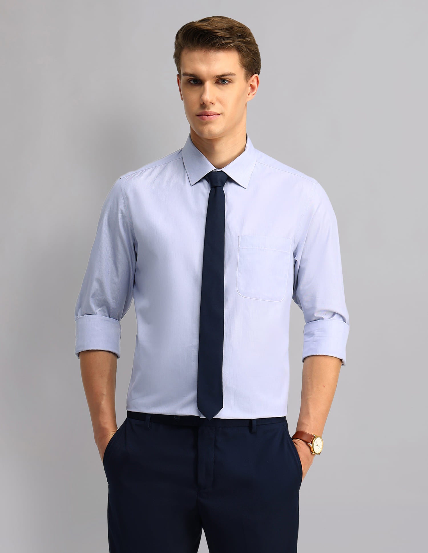 Slim Fit Denim Shirt