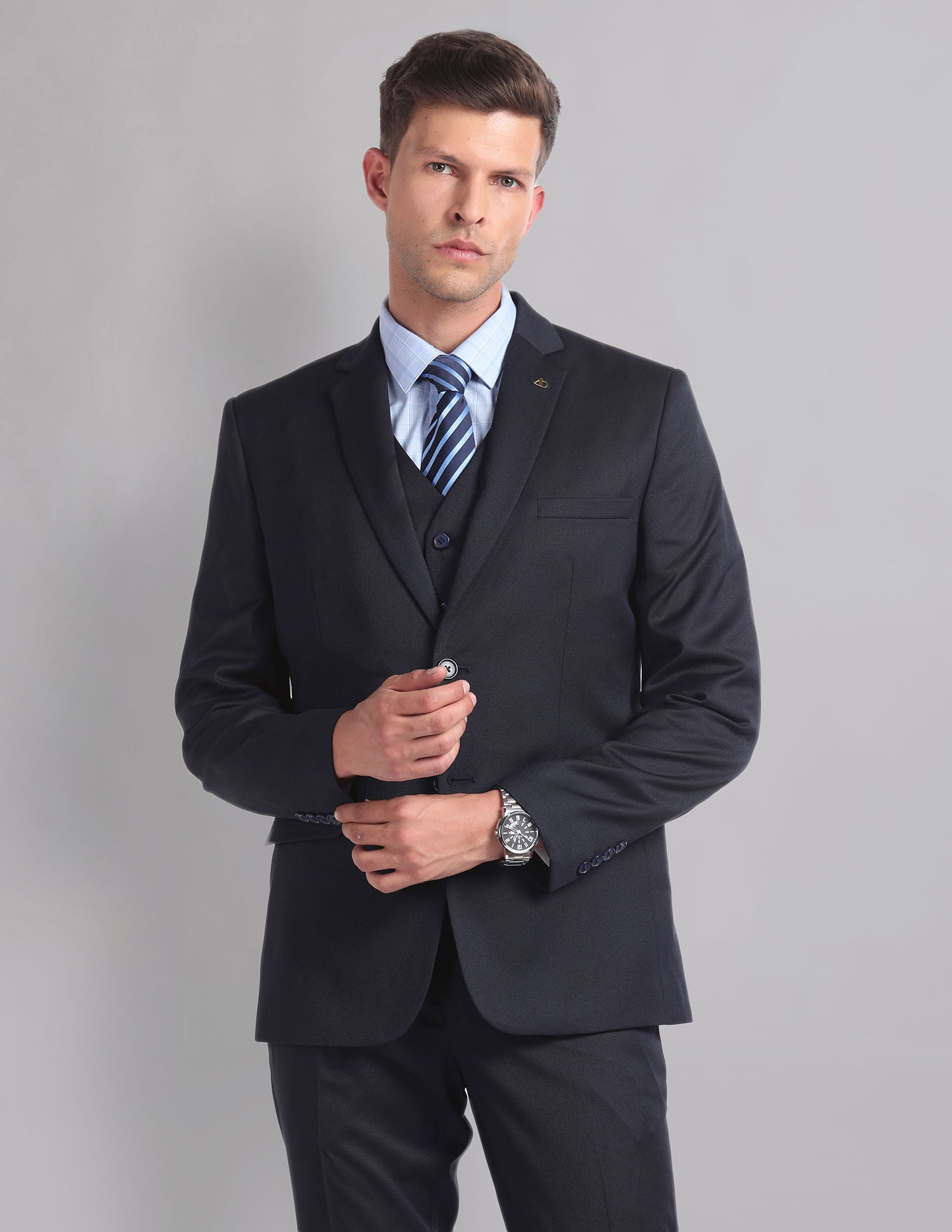 Elite & Stylish Reversible Waistcoat Three Piece Suit