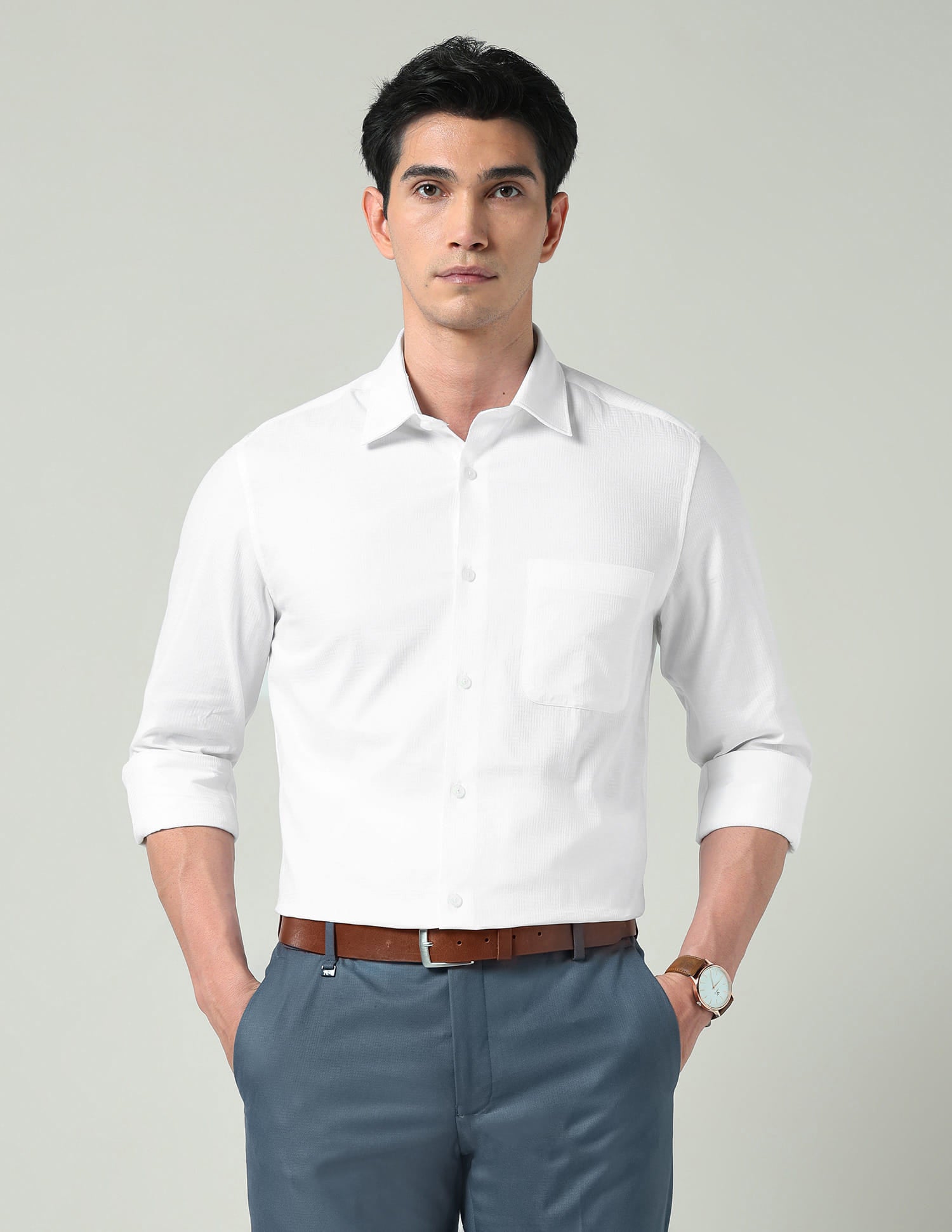 Geometric Printed Regular Fit Shirt