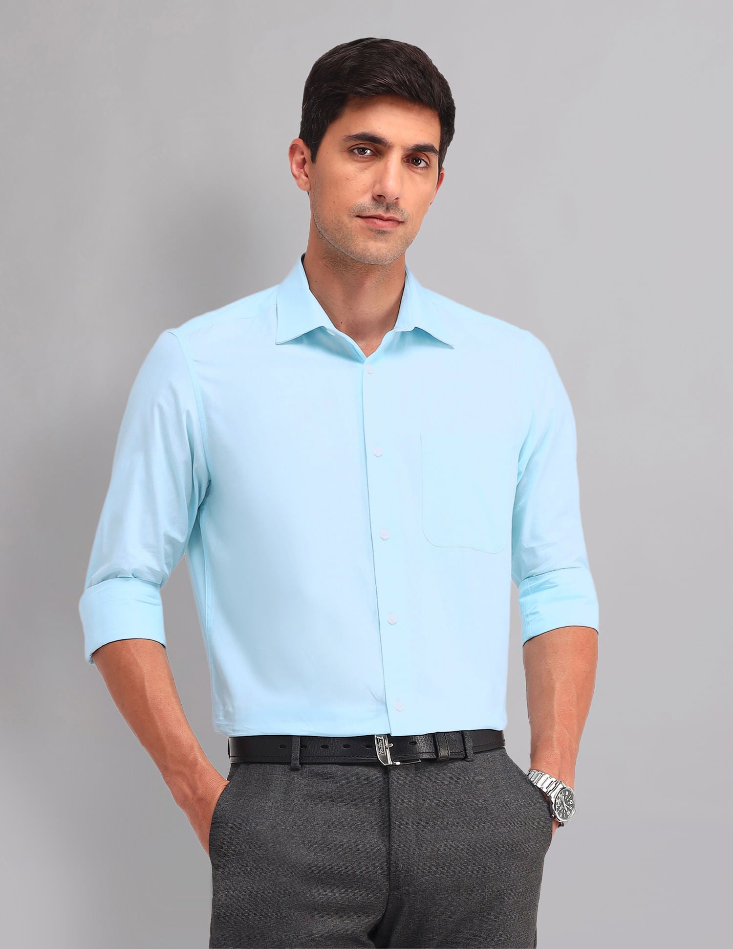 Style Refined Regular Fit Pure Cotton Shirt