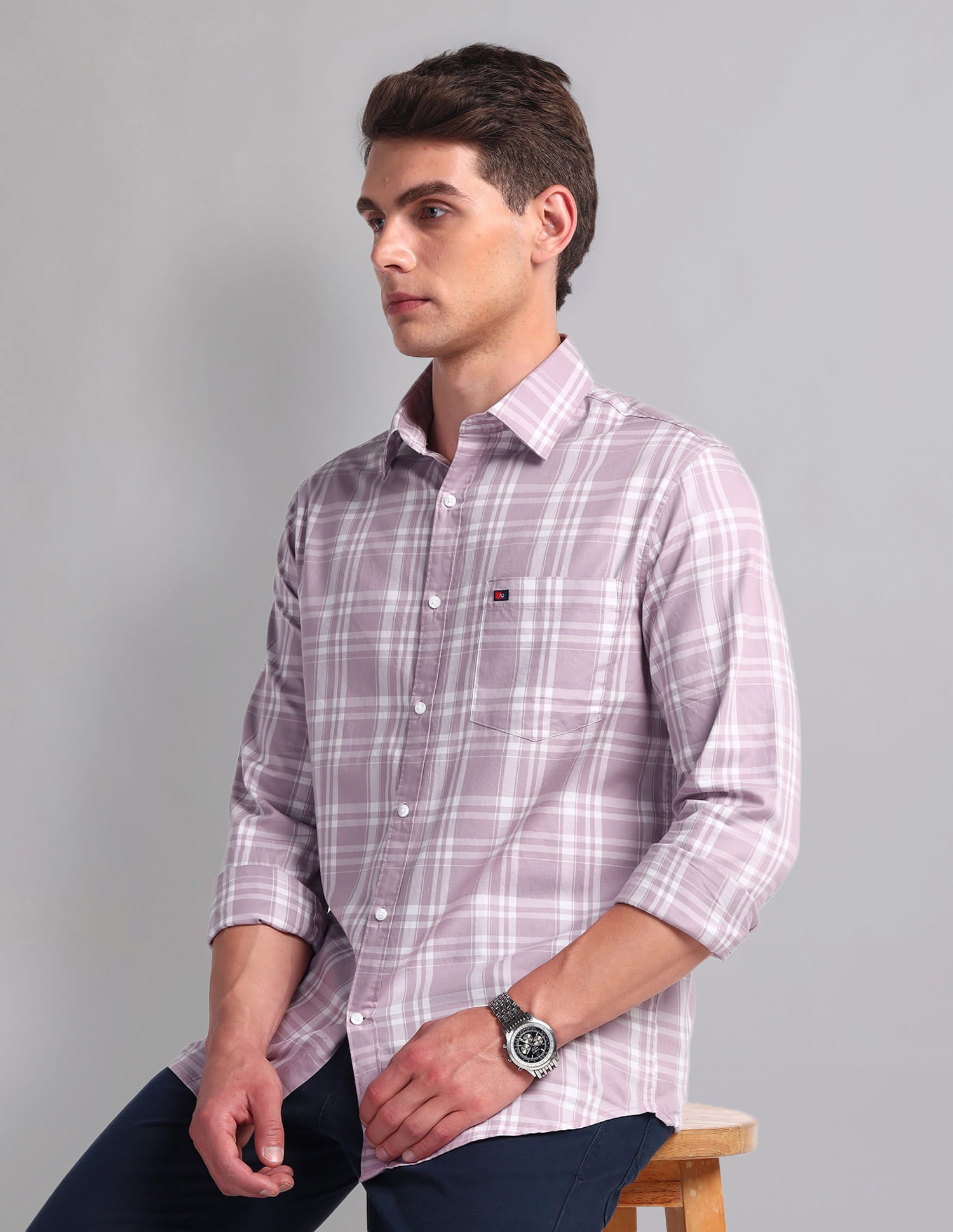 Tartan Check Cotton Shirt