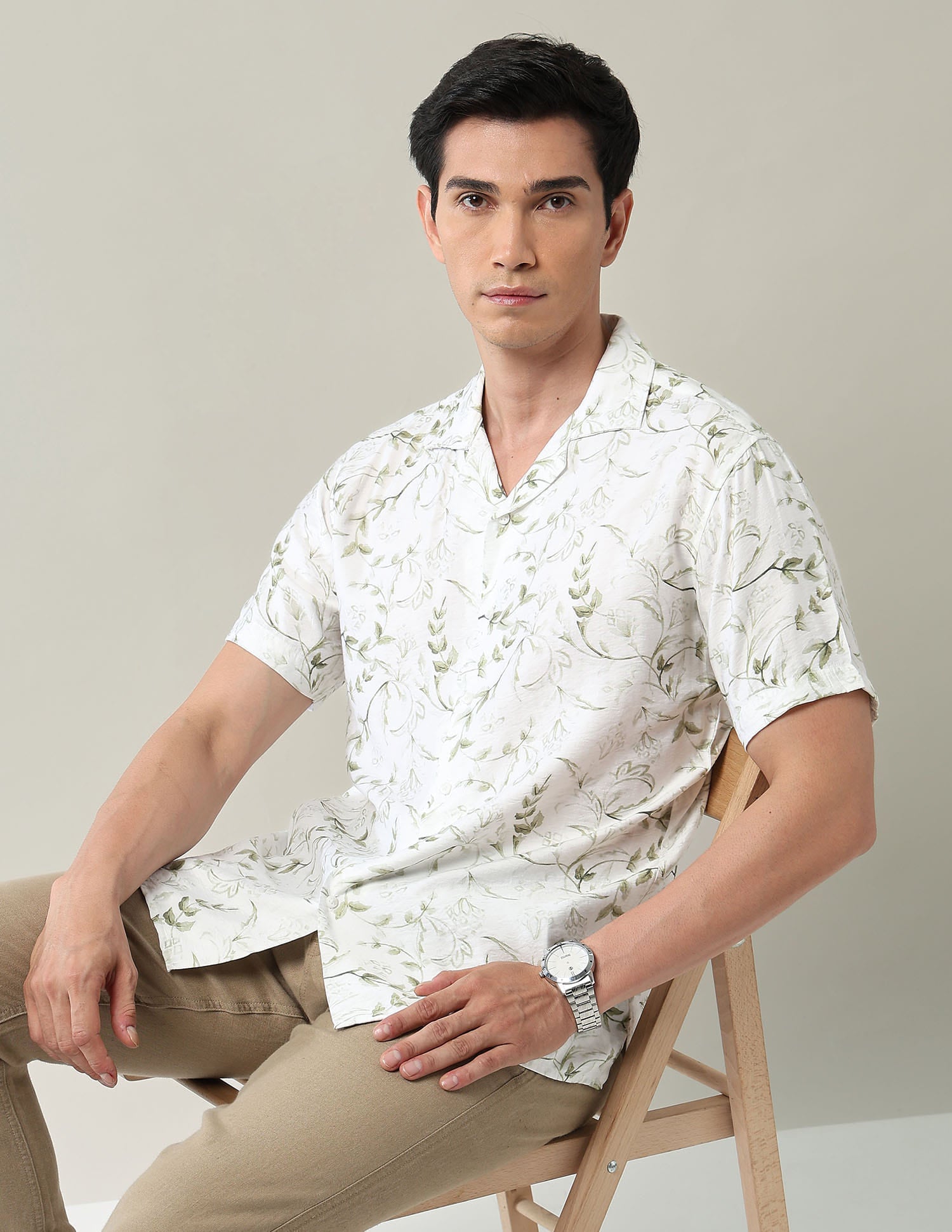 Modern Slim Fit Printed Shirt