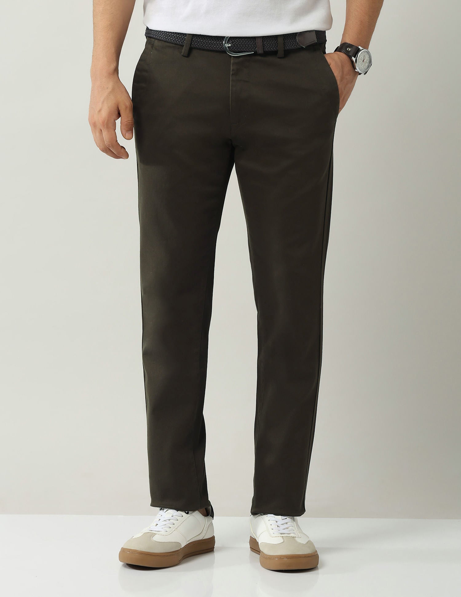Everyday Ready Mid Rise Modern Slim Fit Chinos