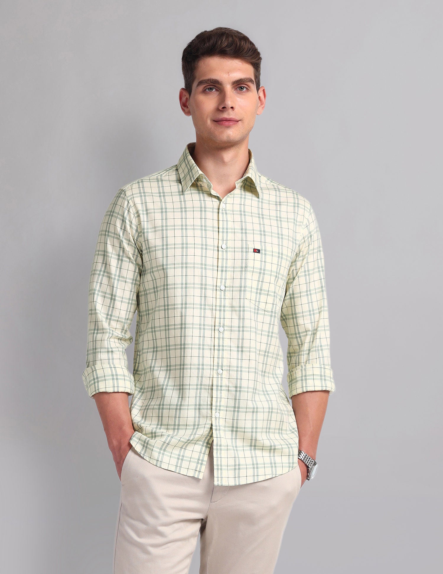 Tartan Check Cotton Shirt