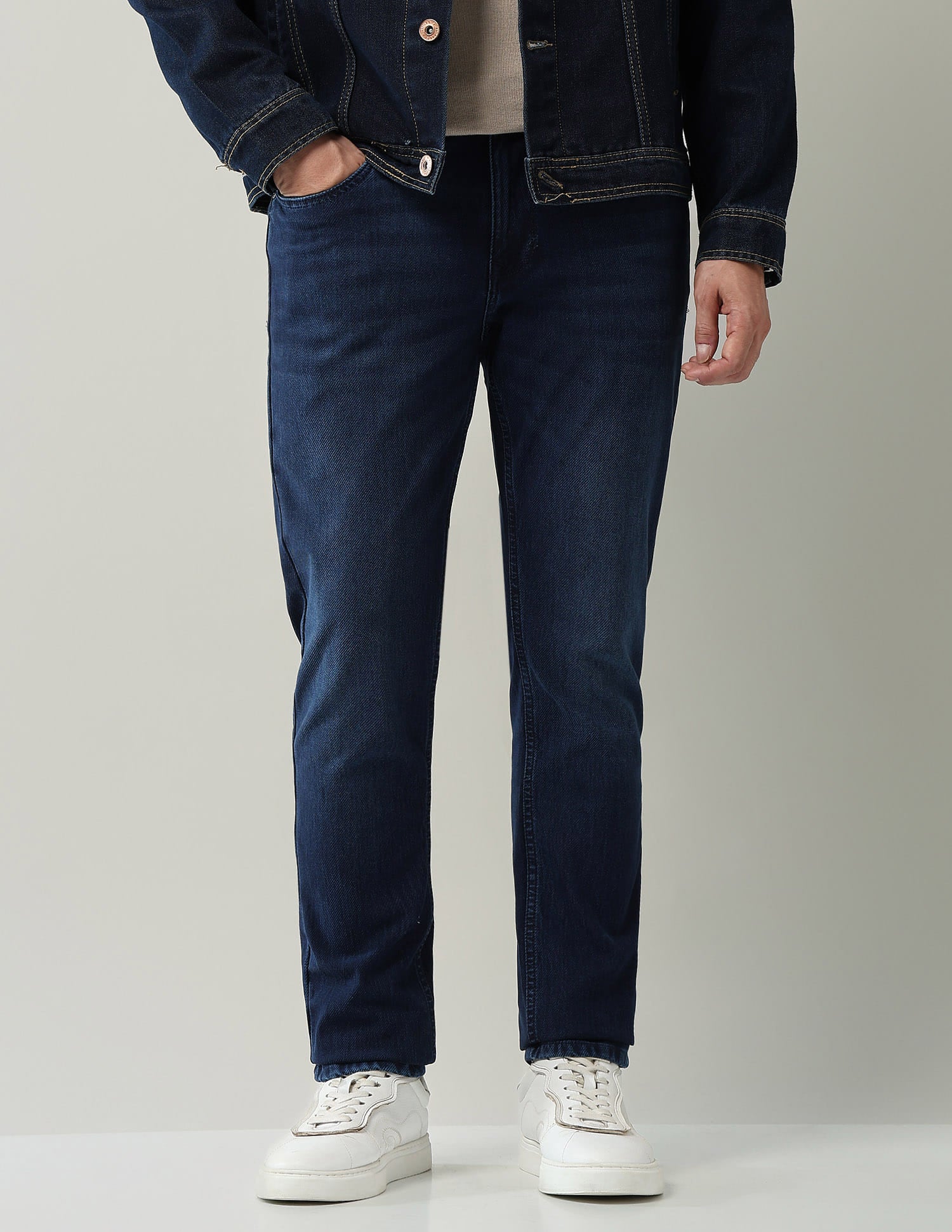 Mid Rise Slim Fit Jeans
