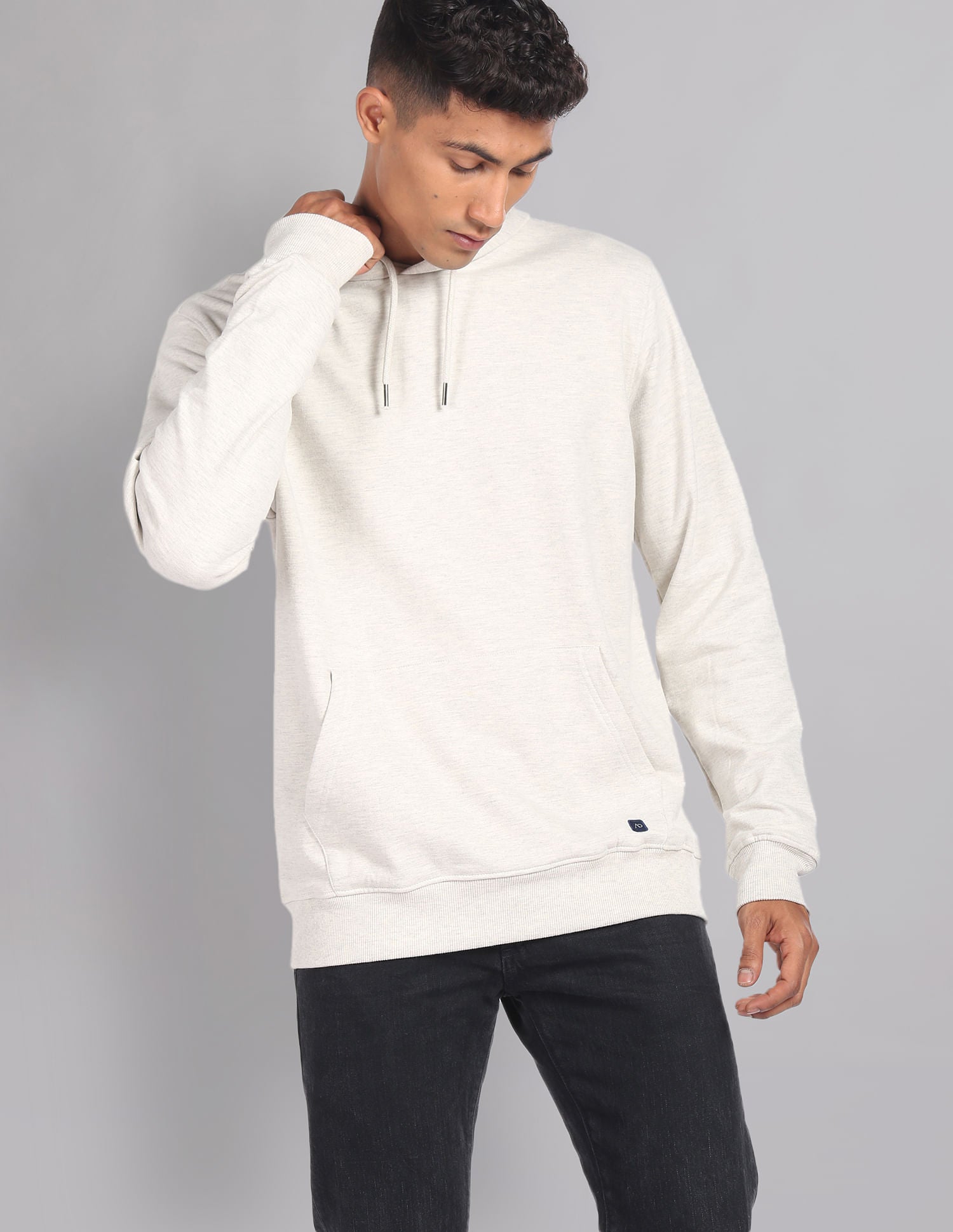 All Day Adventure Embroidered Moistex Hooded Sweatshirt