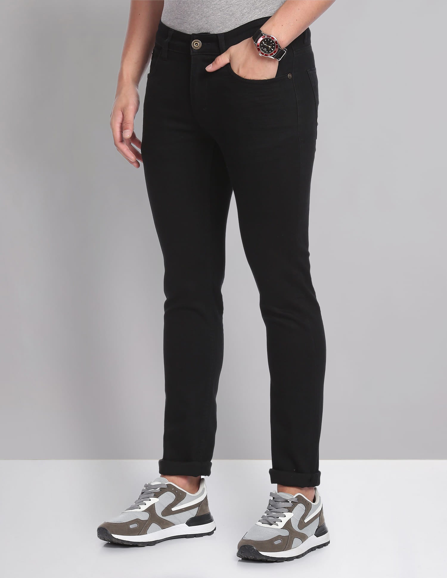 Slim Fit Twill All Day Jeans