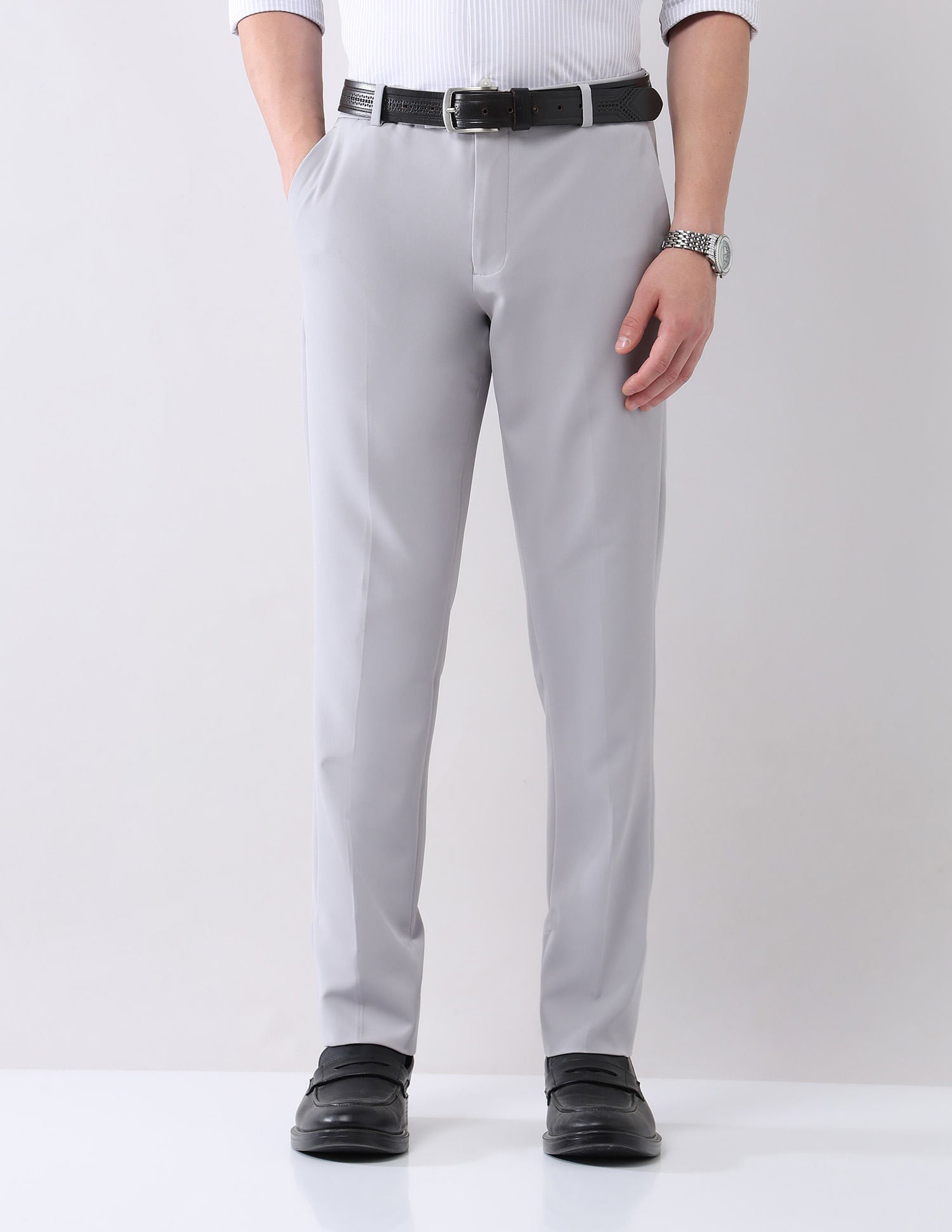 Office Hour Modern Slim Fit Formal Trousers