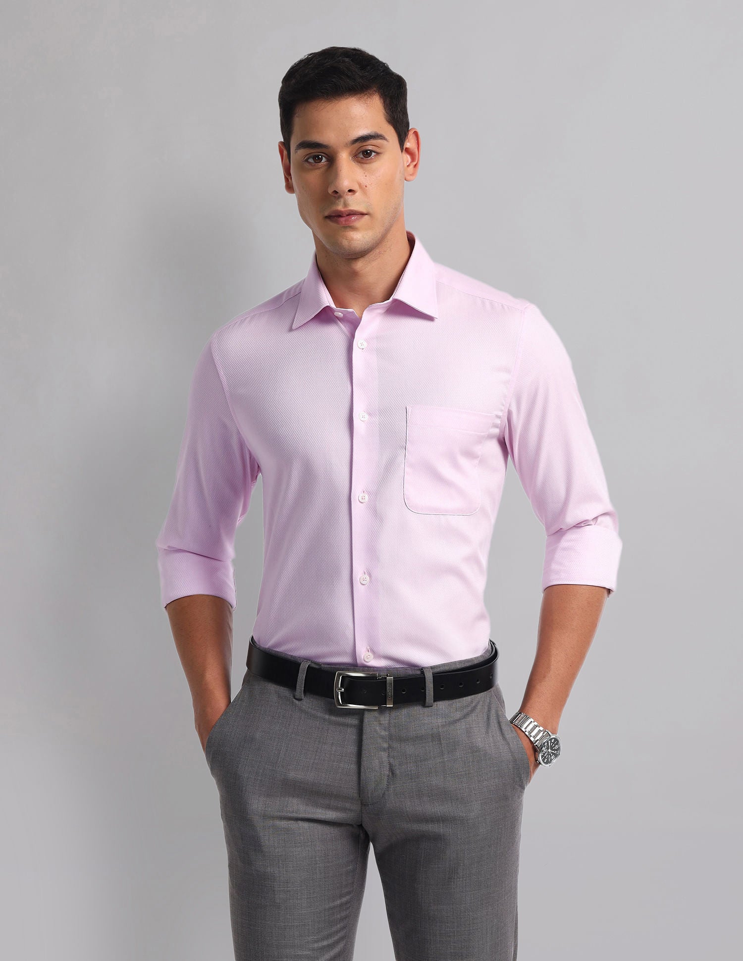 Everyday Staple Graph Check Cotton Shirt