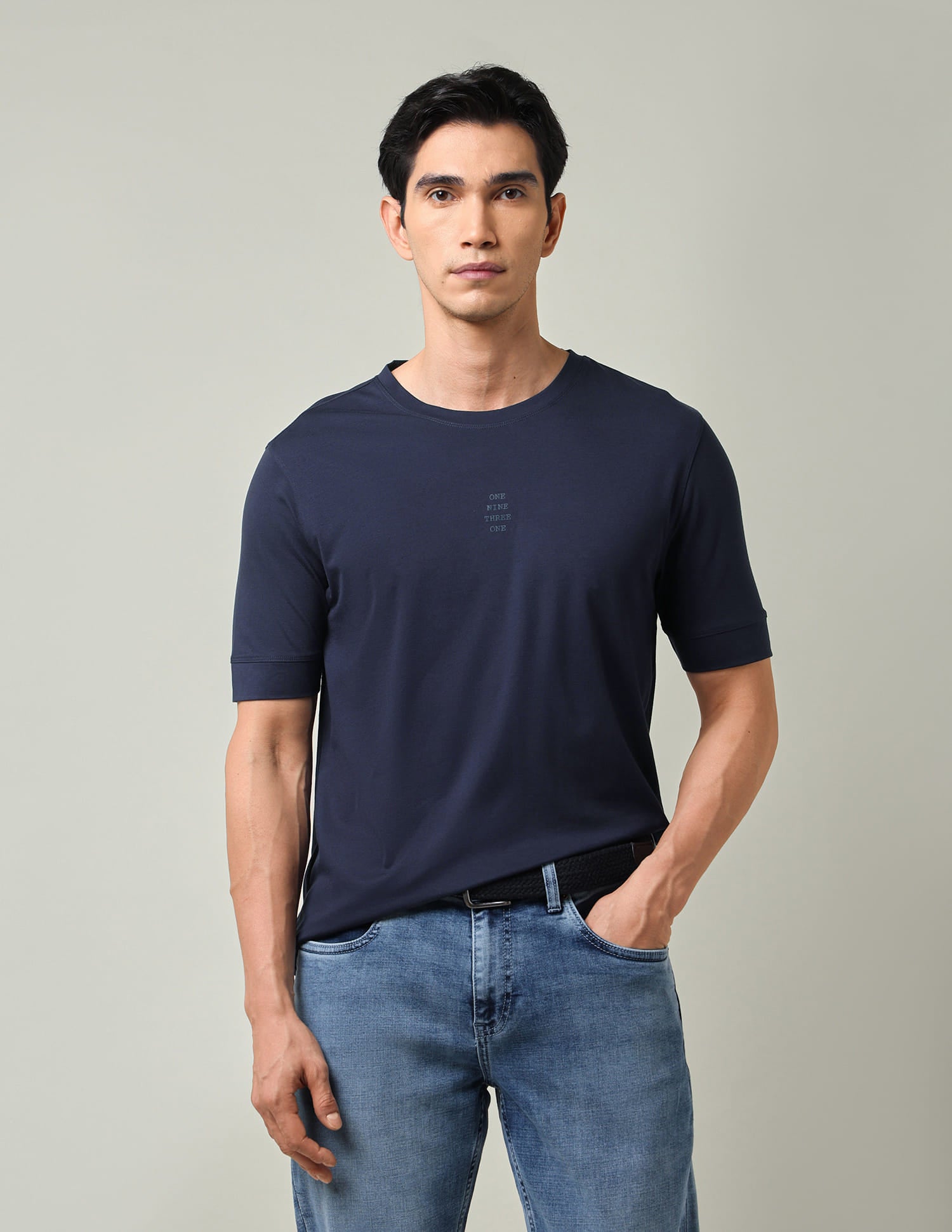 Stylish & Solid Regular Fit T-Shirt