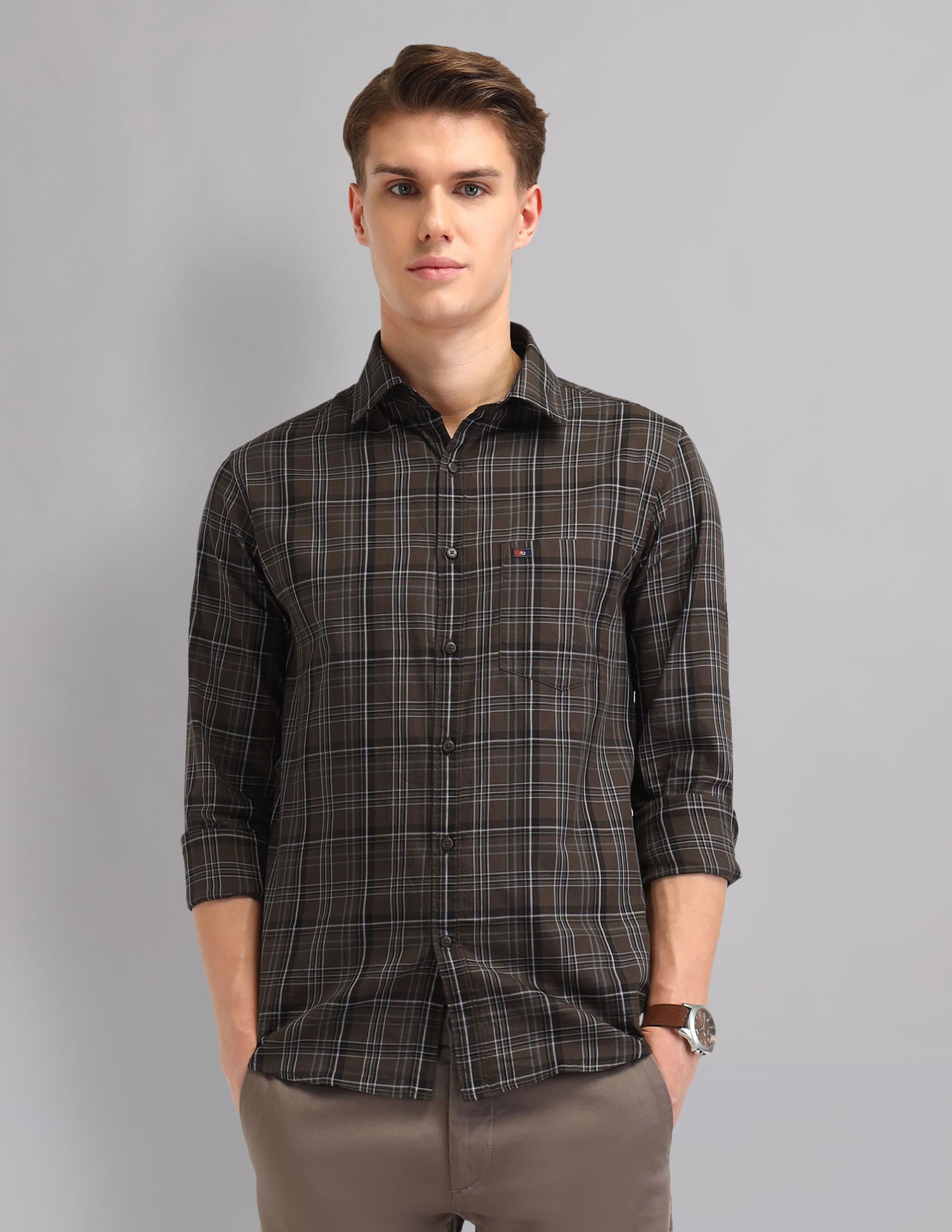 Modern Slim fit Twill Shirt