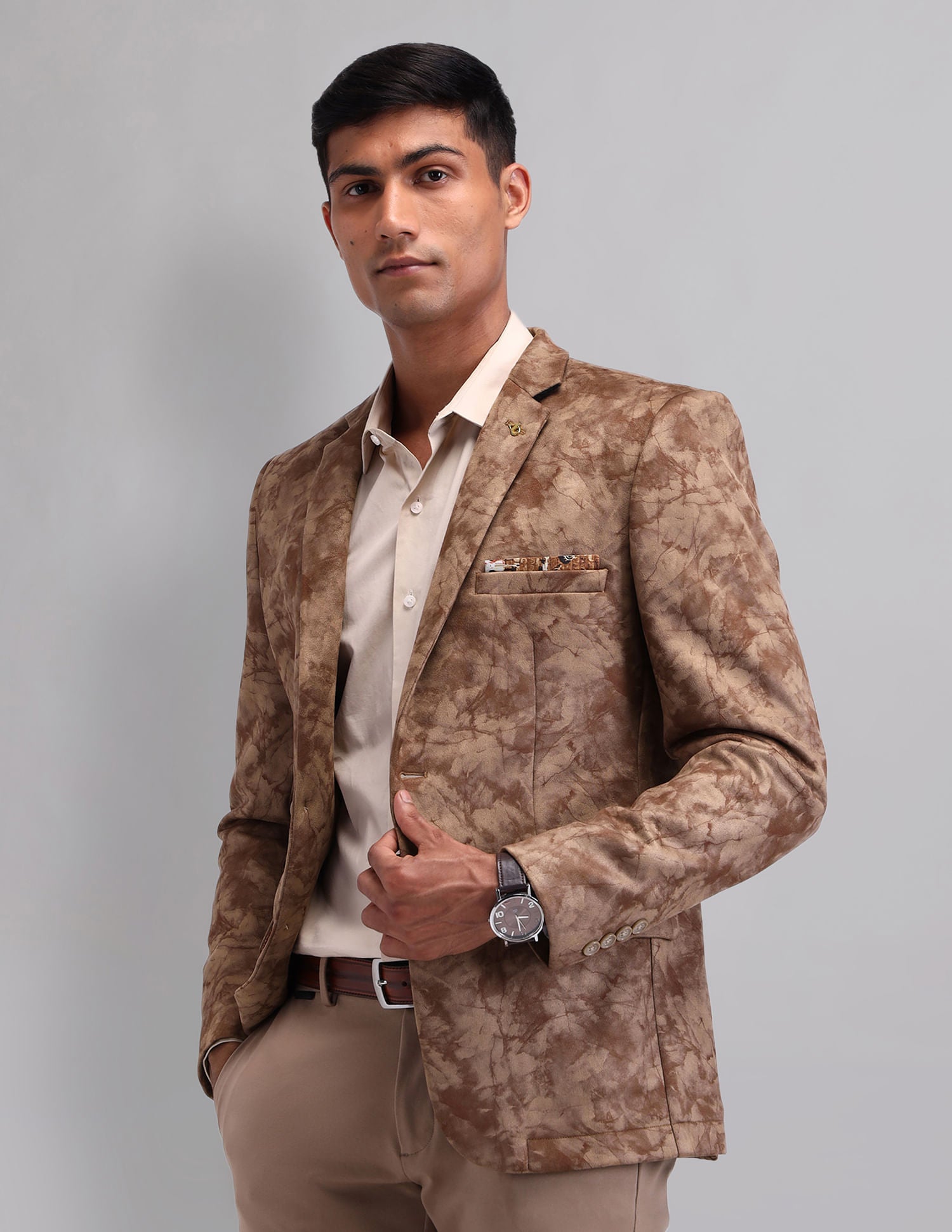 Wardrobe Essential Tailored Fit Single Breasted Blazer