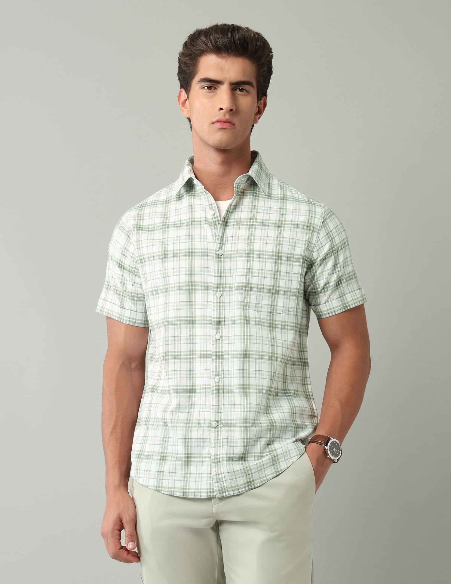 Tartan Checked Regular Fit Shirt