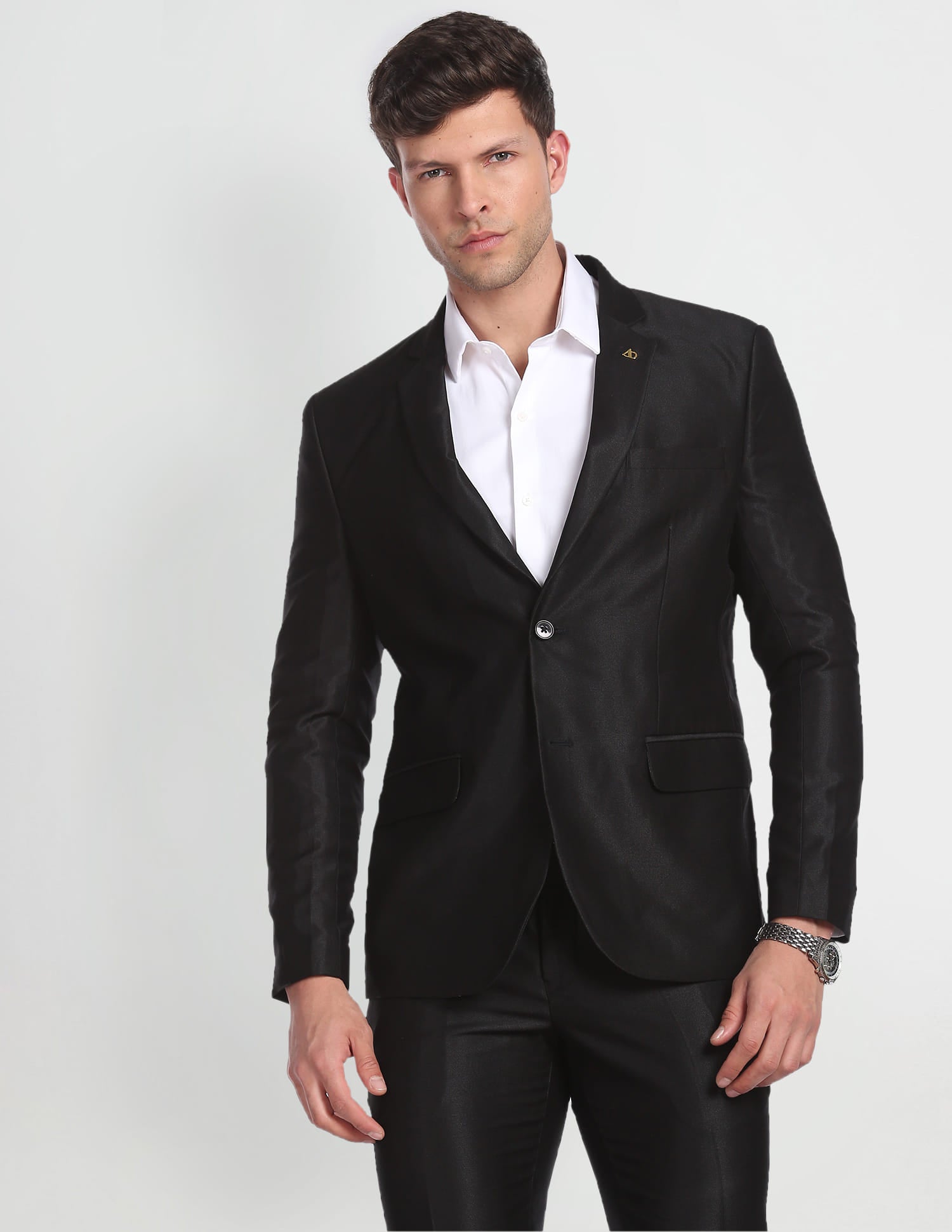 Single Breasted Two Piece Suit
