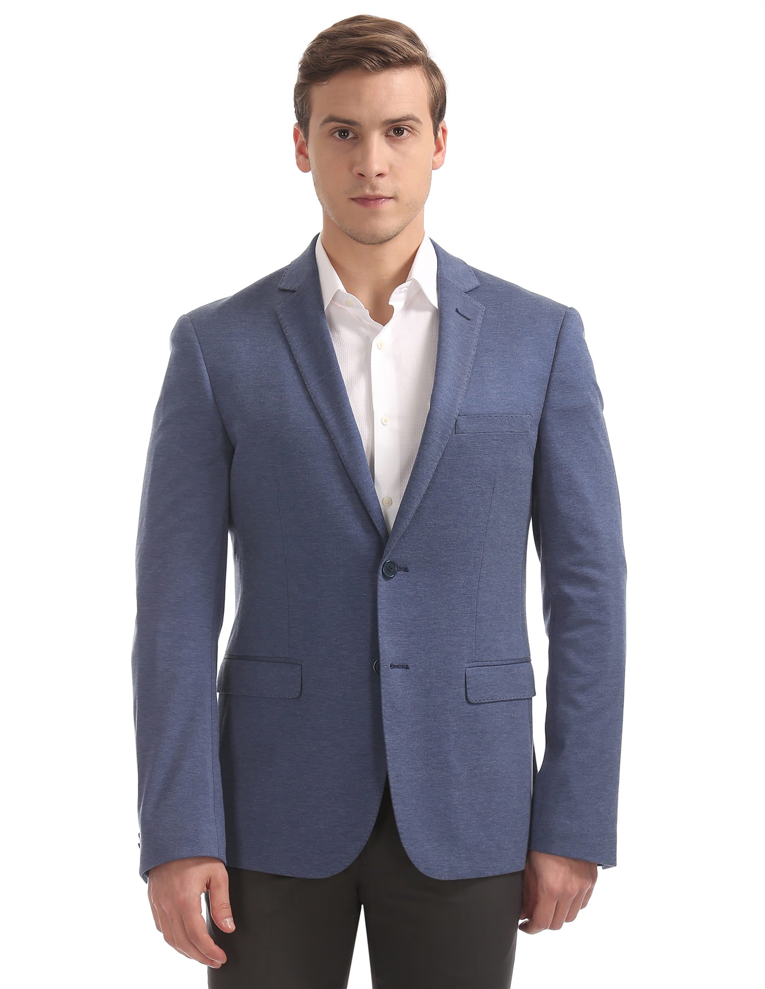 Slim Fit Single Breasted Blazer