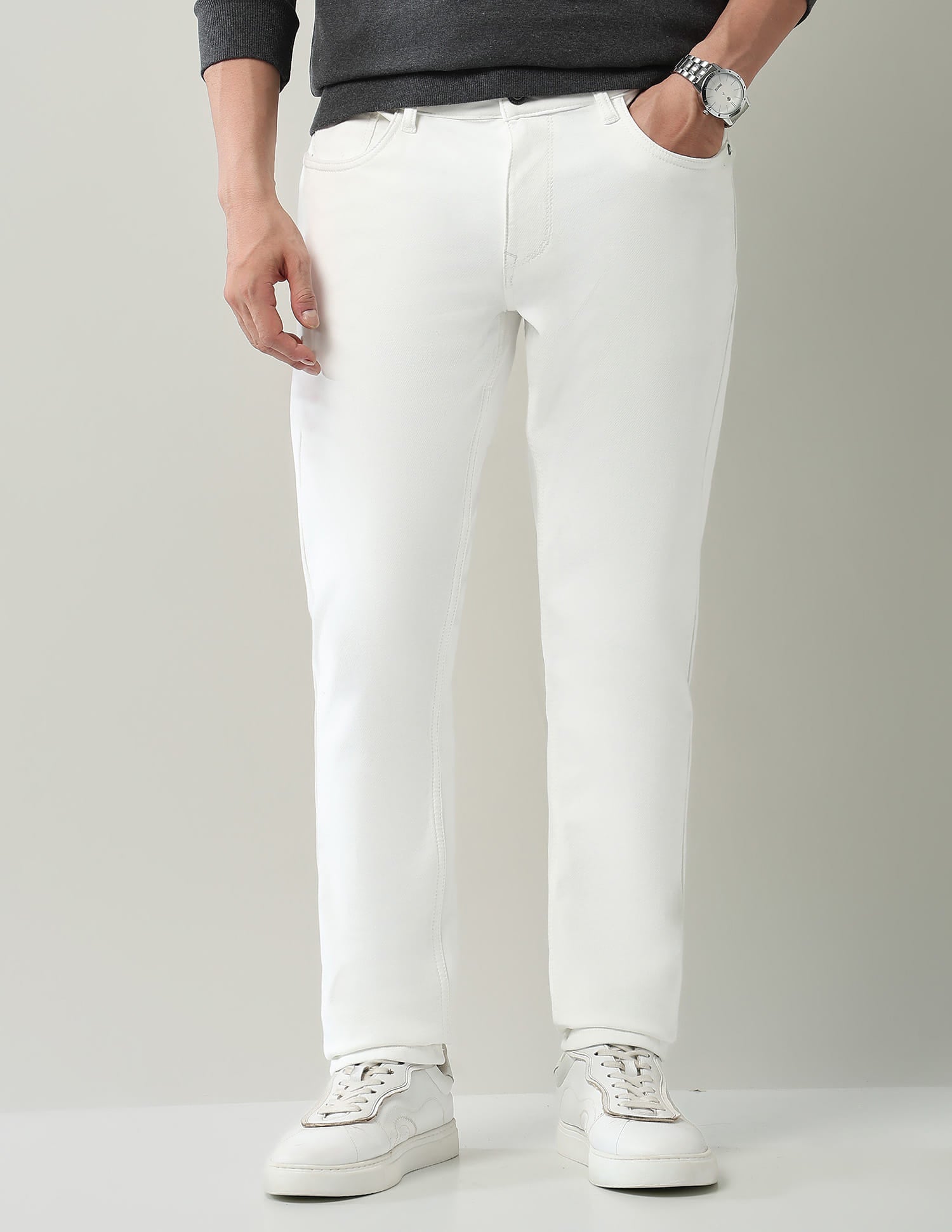 Mid Rise Slim Fit Jeans