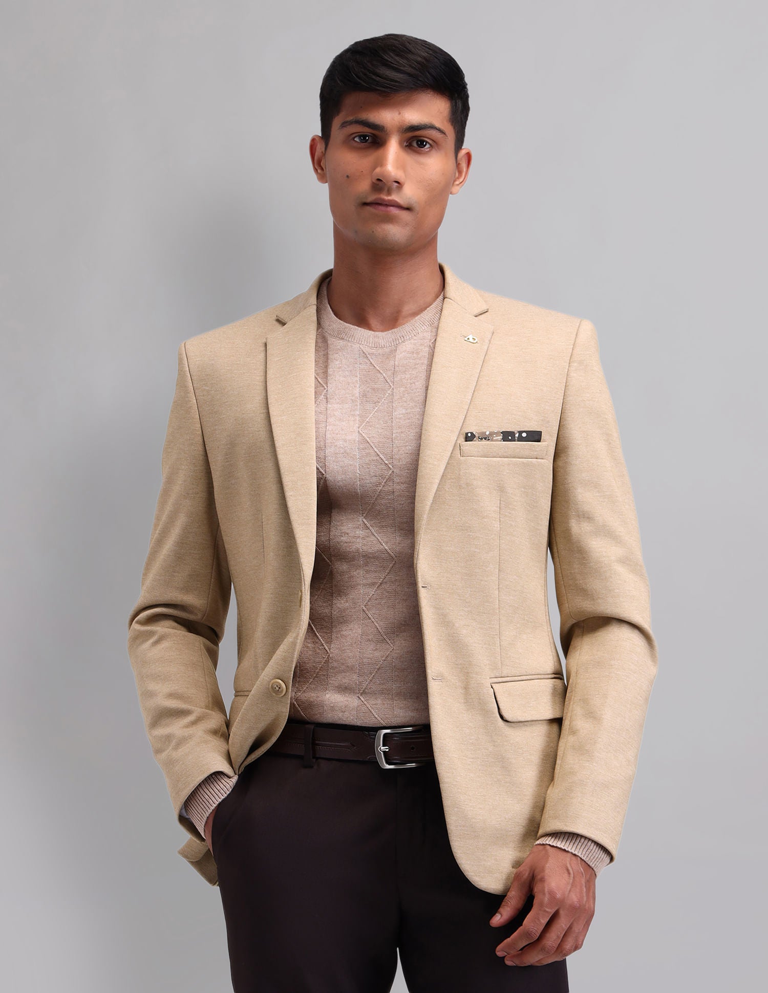 Wardrobe Essential Tailored Fit Single Breasted Blazer