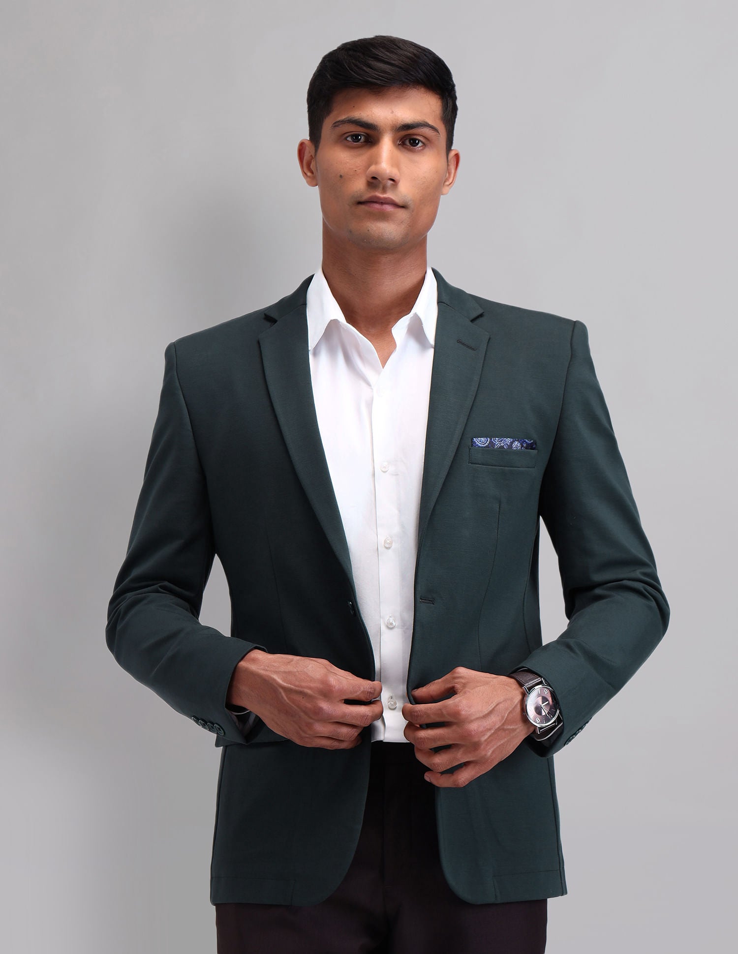 Power Fit Modern Slim Fit Single Breasted Blazer