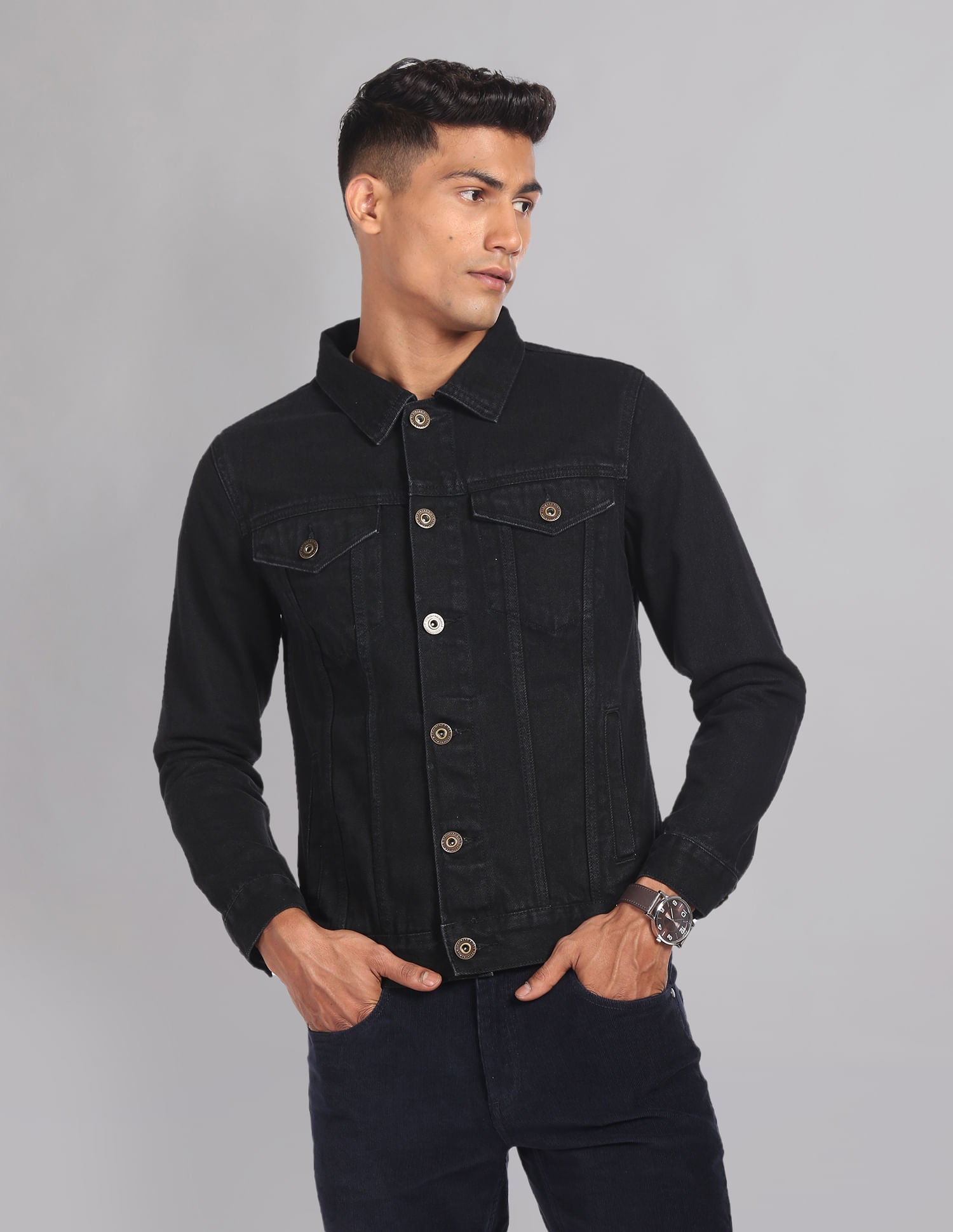 Summer Voyager Pure Cotton Rinsed Denim Jacket