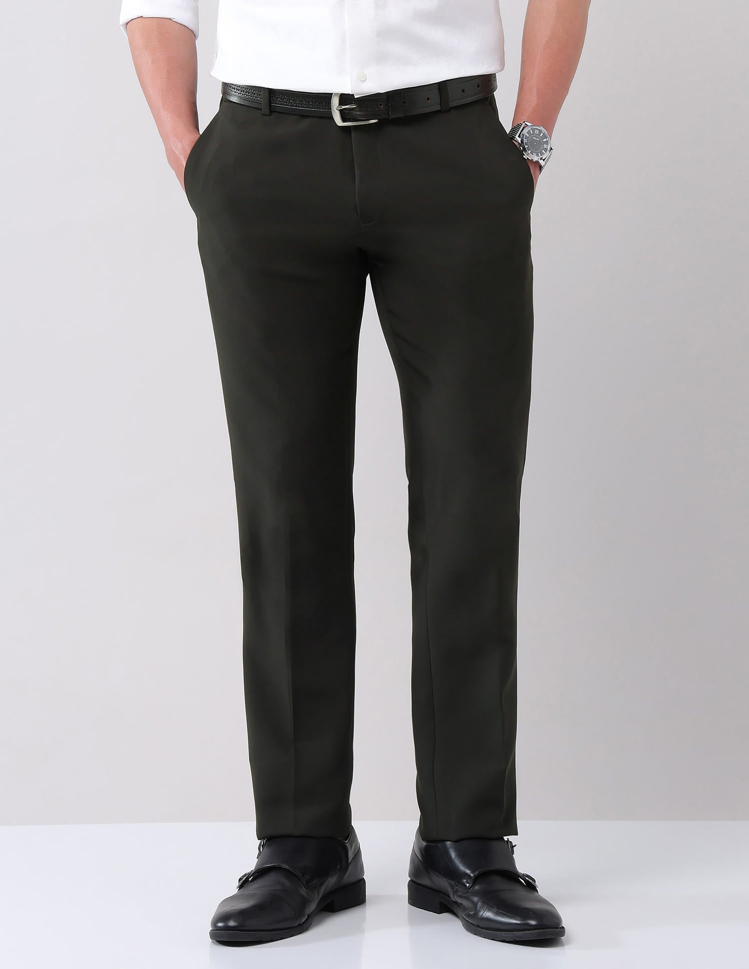 Office Hour Modern Slim Fit Formal Trousers