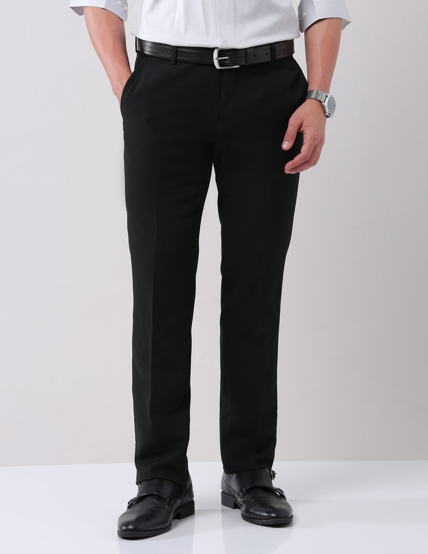Office Hour Modern Slim Fit Formal Trousers