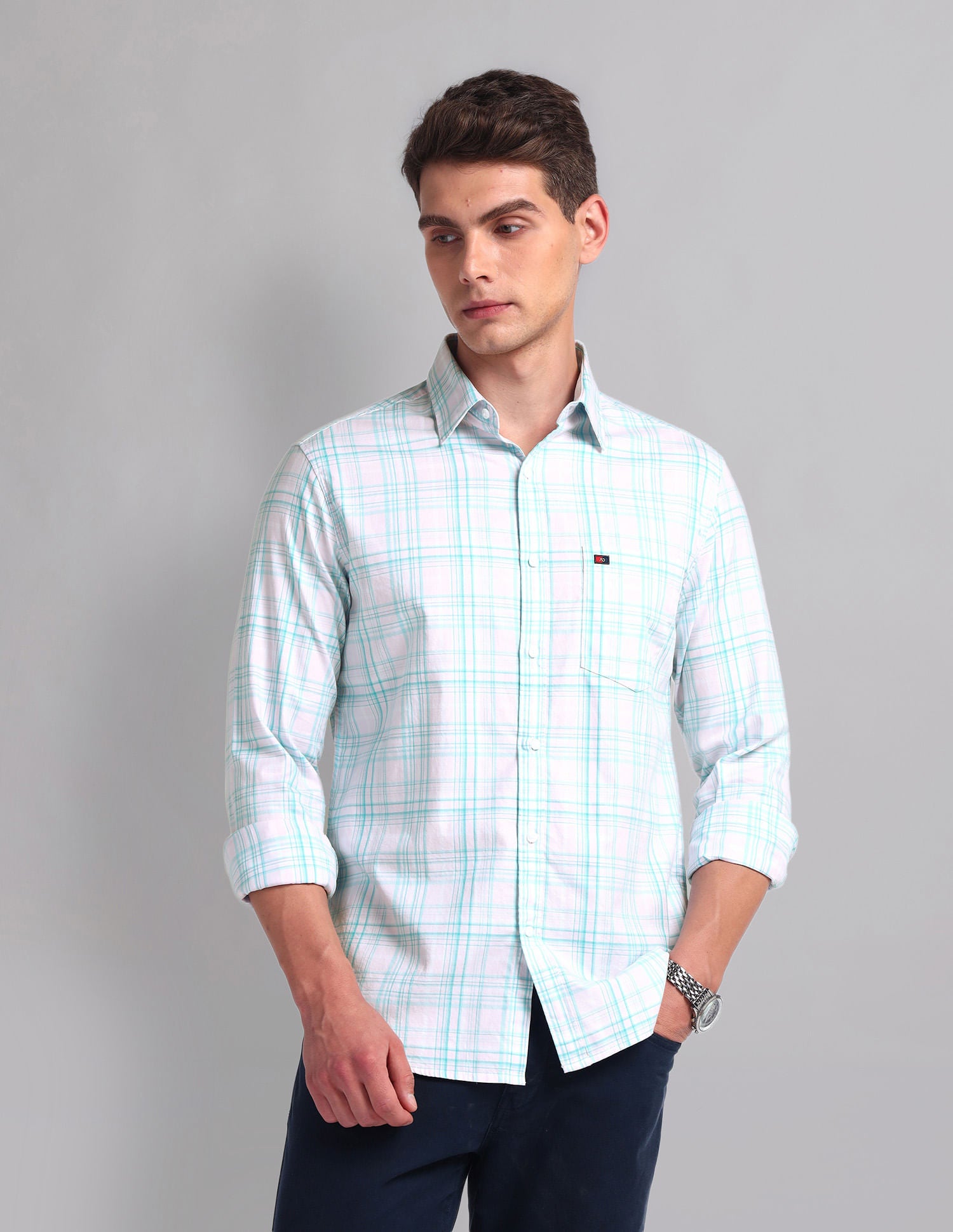 Tartan Check Cotton Shirt