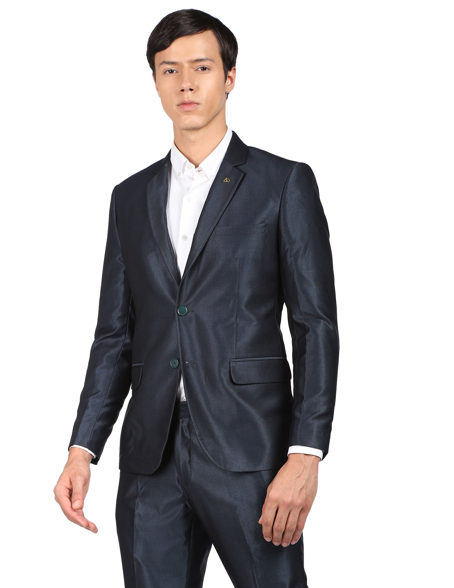 Office Classic Single Breasted Two Piece Suit