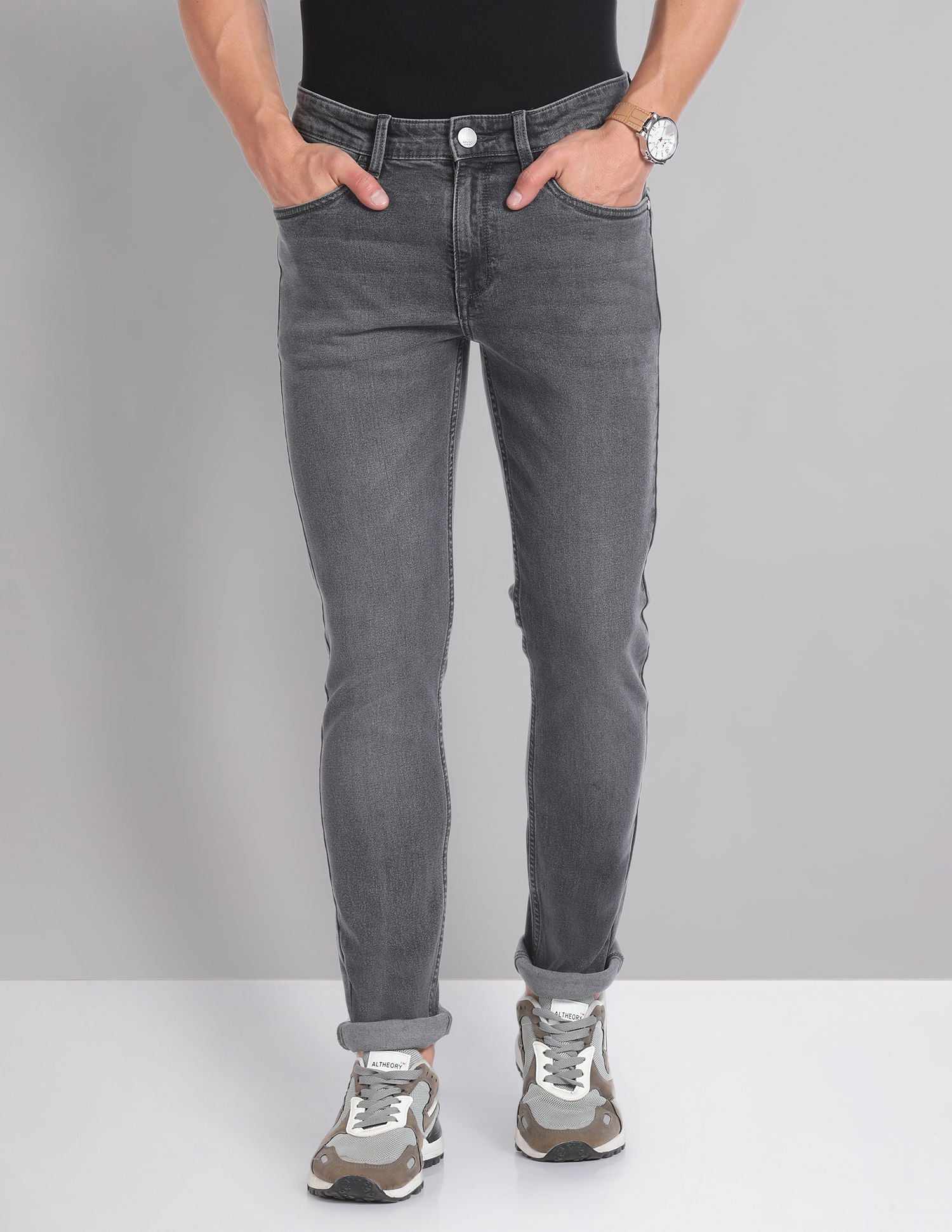 Refined Mid Rise Skinny Fit Jeans