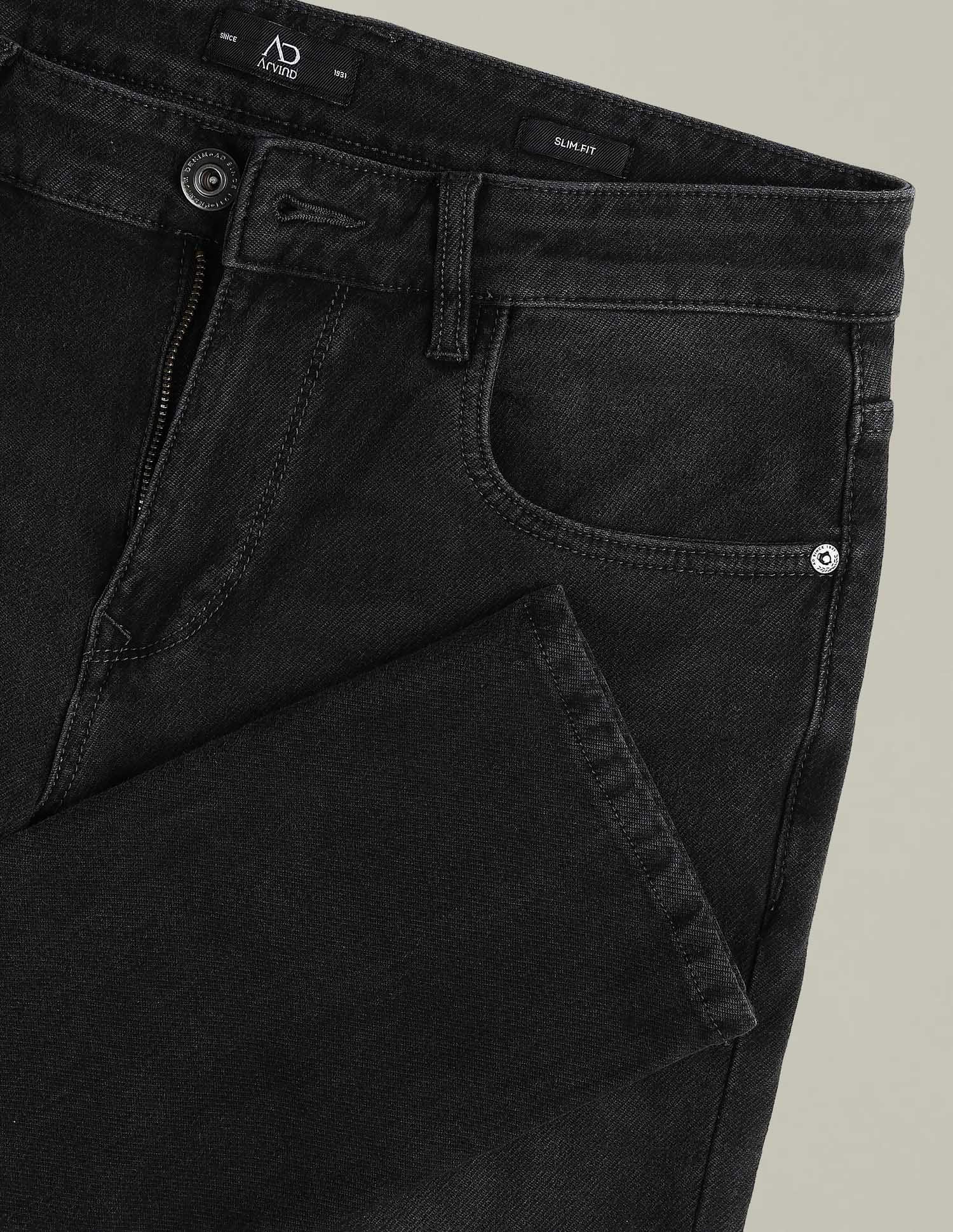 Mid Rise Slim Fit Jeans