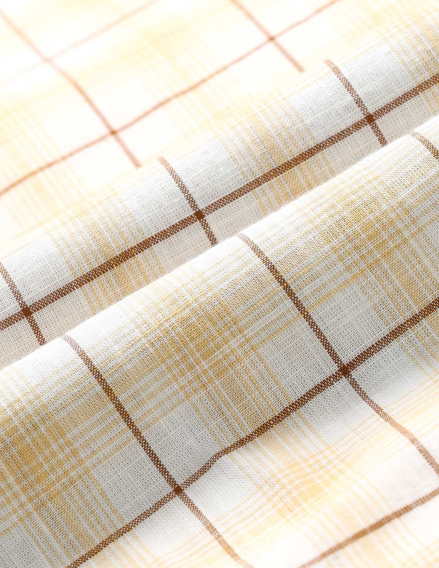 City Chronicles Modern Slim Fit Tartan Checked Shirt