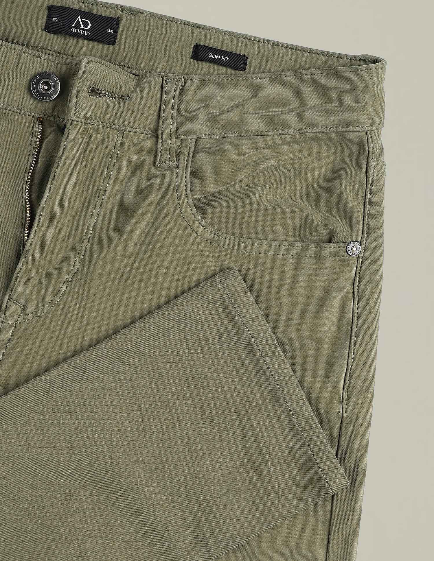 Mid Rise Slim Fit Jeans