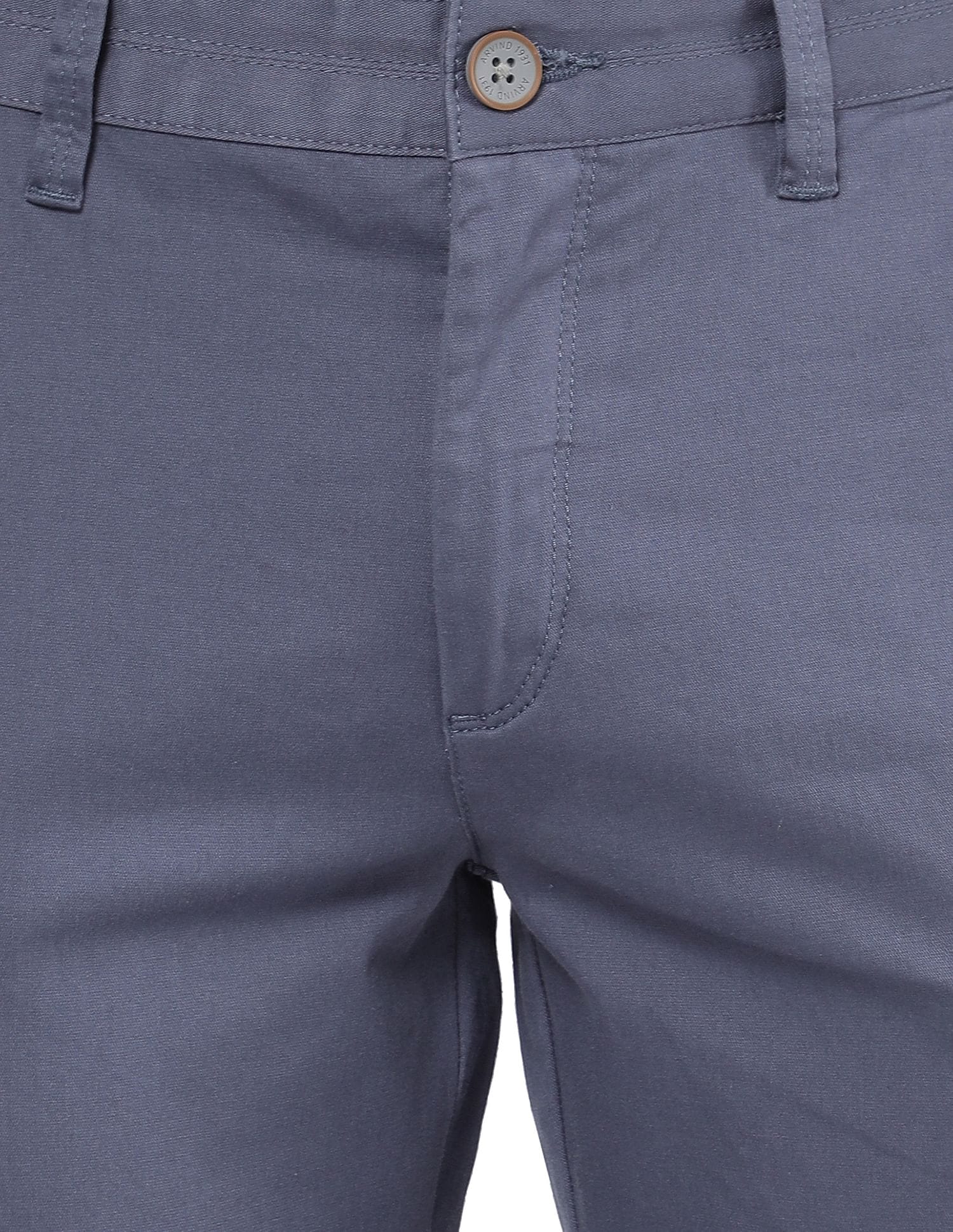 Modern Slim Fit Flat Front Chinos