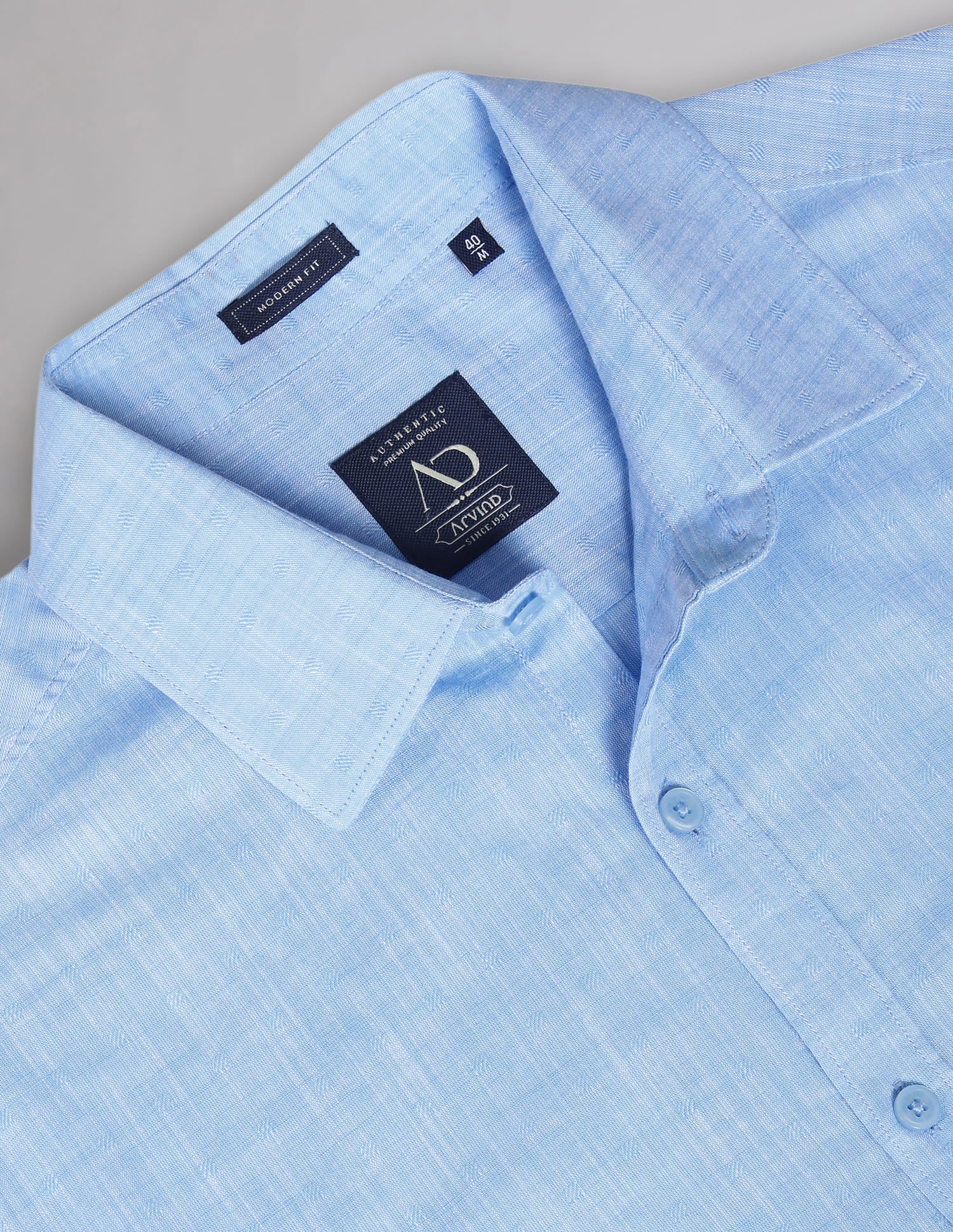 Patterned Slim Fit Summer Shirt