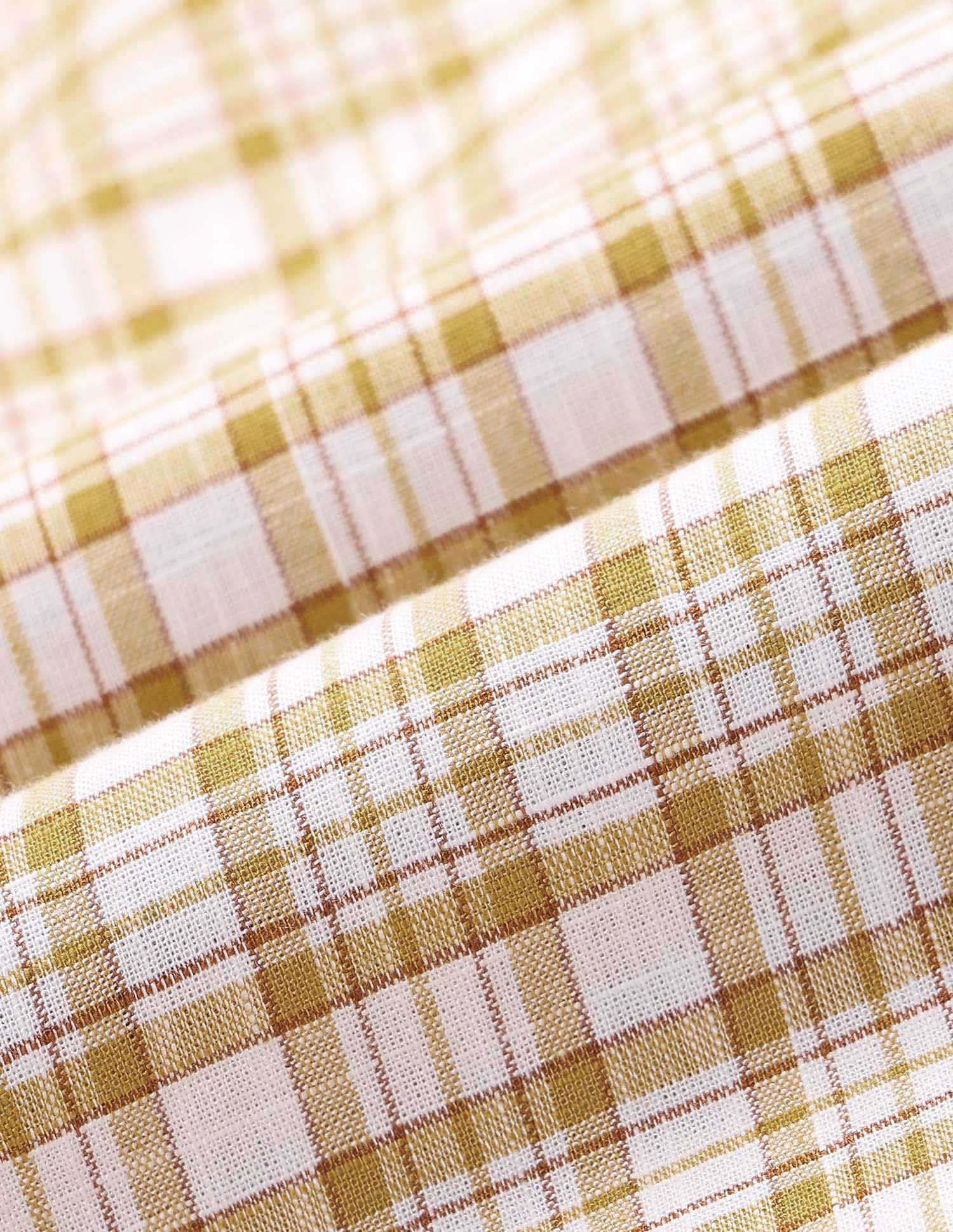 City Chronicles Modern Slim Fit Tartan Checked Shirt