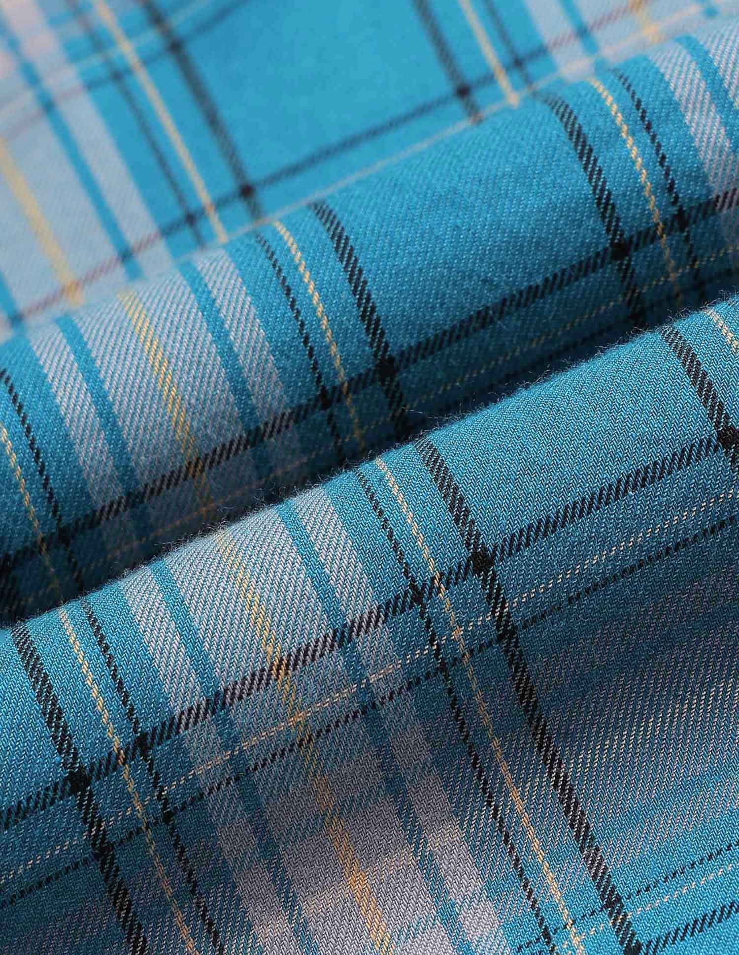 Modern Slim Fit Checked Shirt