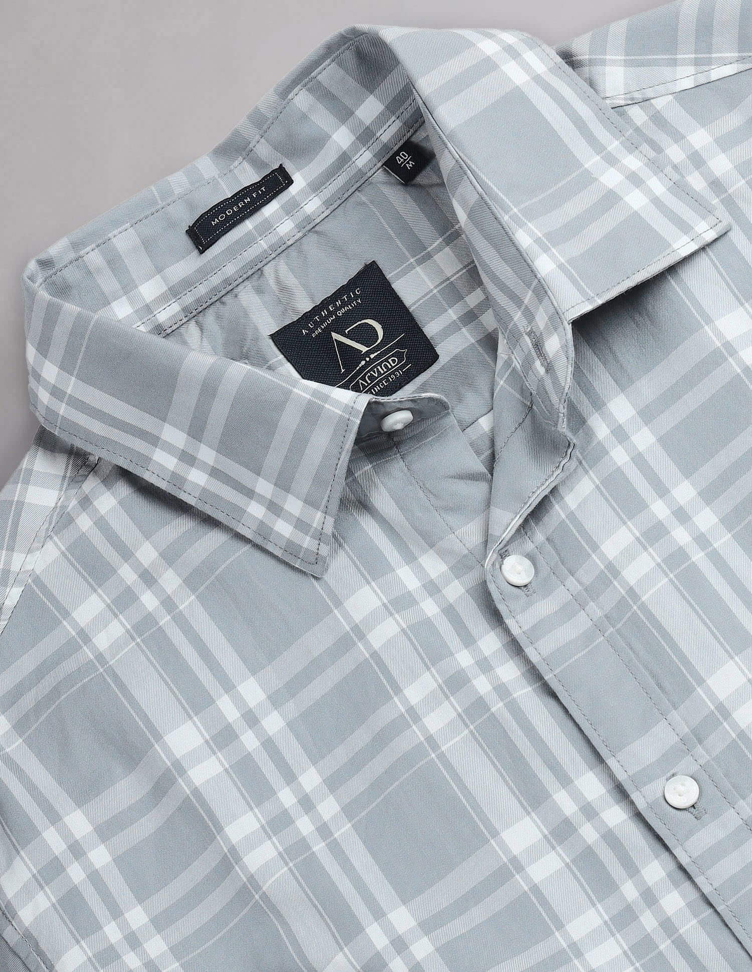 Tartan Check Cotton Shirt