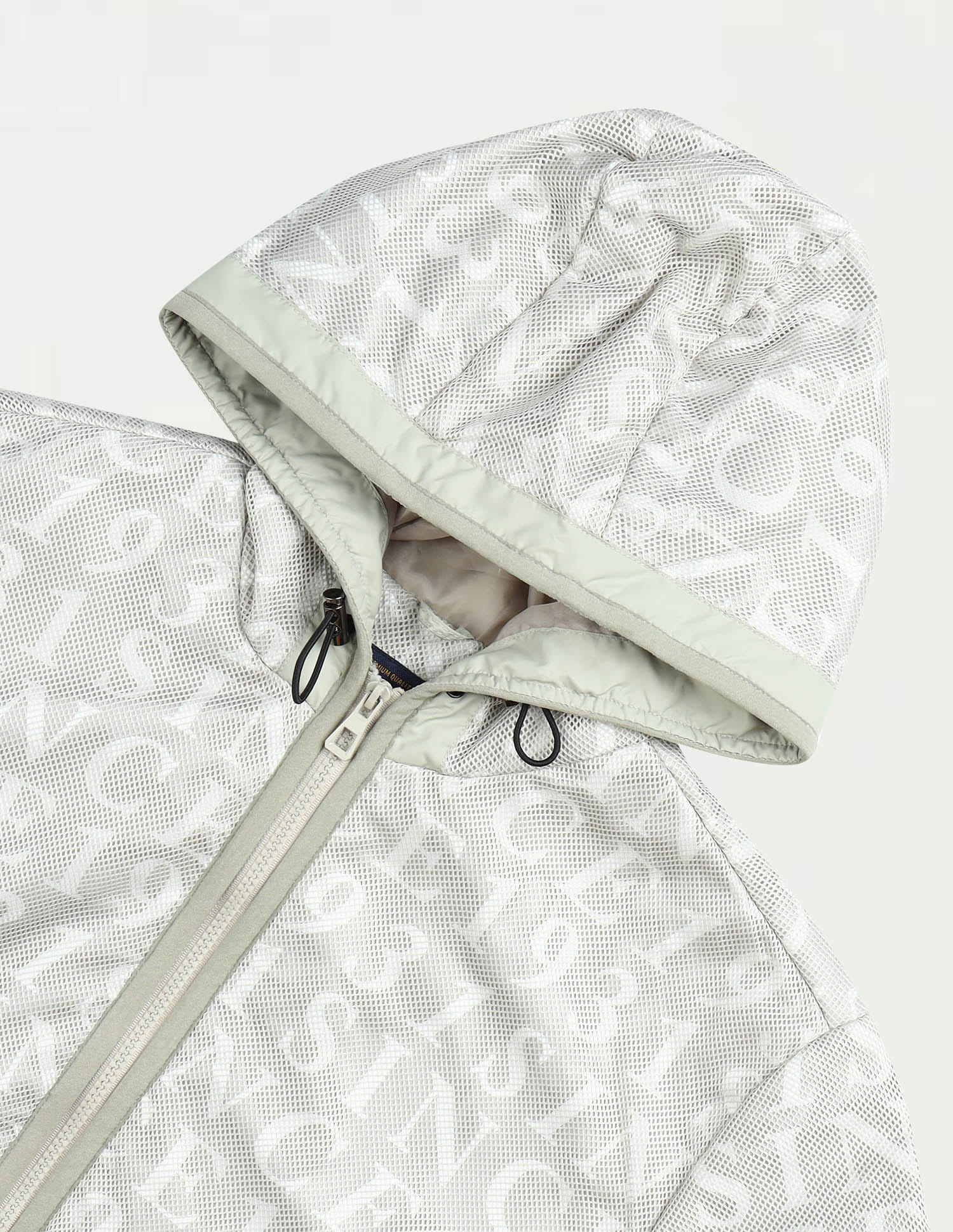 Modern Slim Fit Printed Padded Jacket