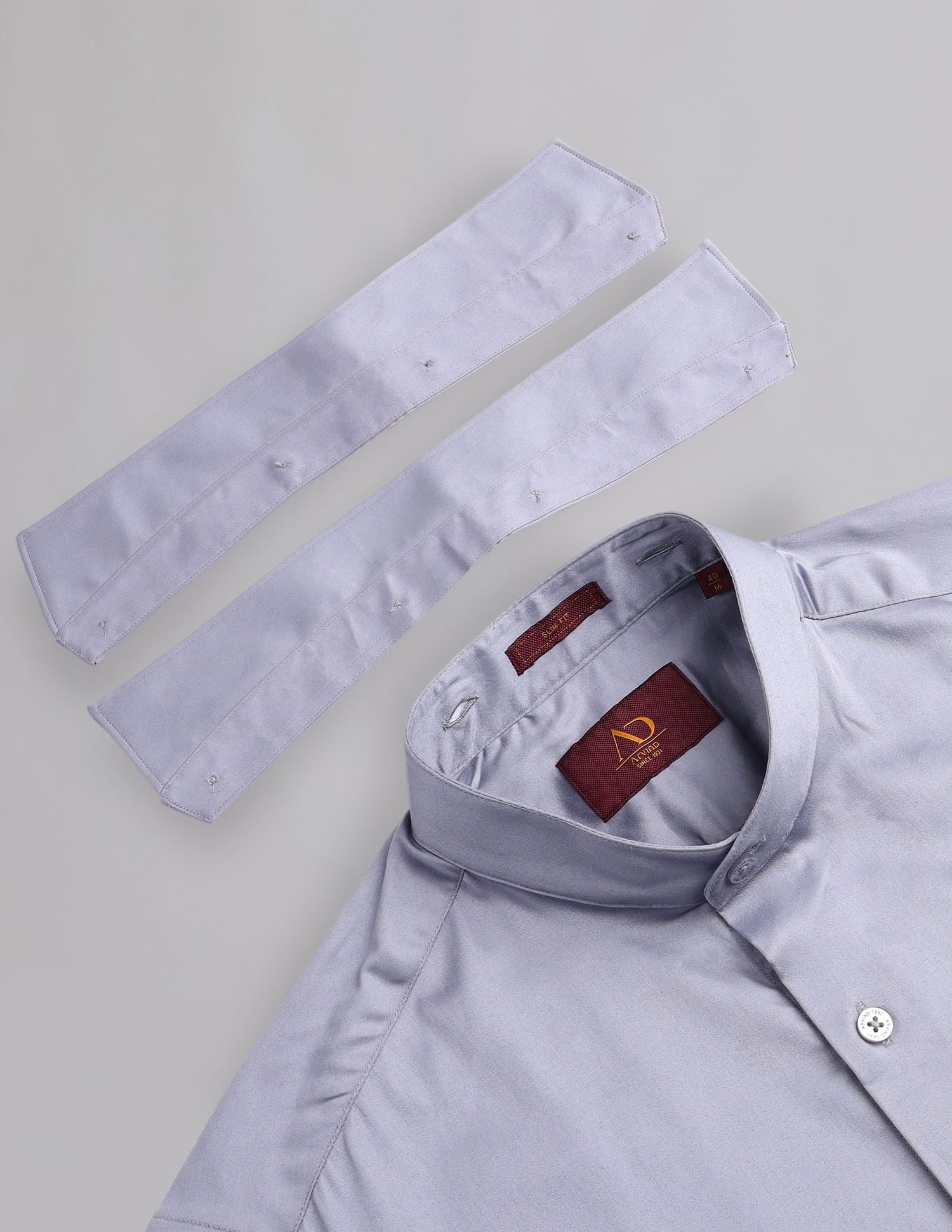 Classic-Coded Convertible 3 Collar Modern Fit Shirt