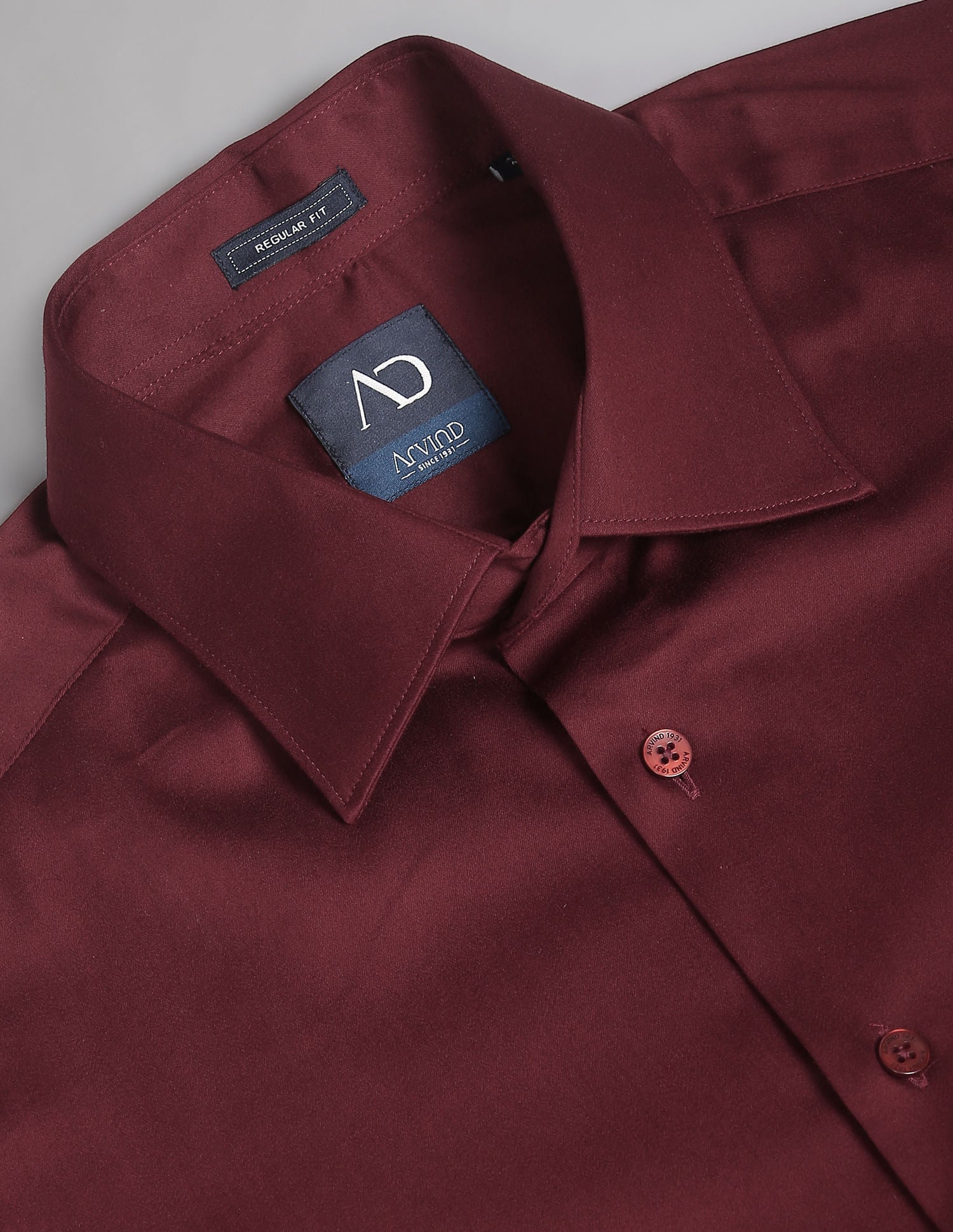 Office essential Solid Twill Formal Shirt