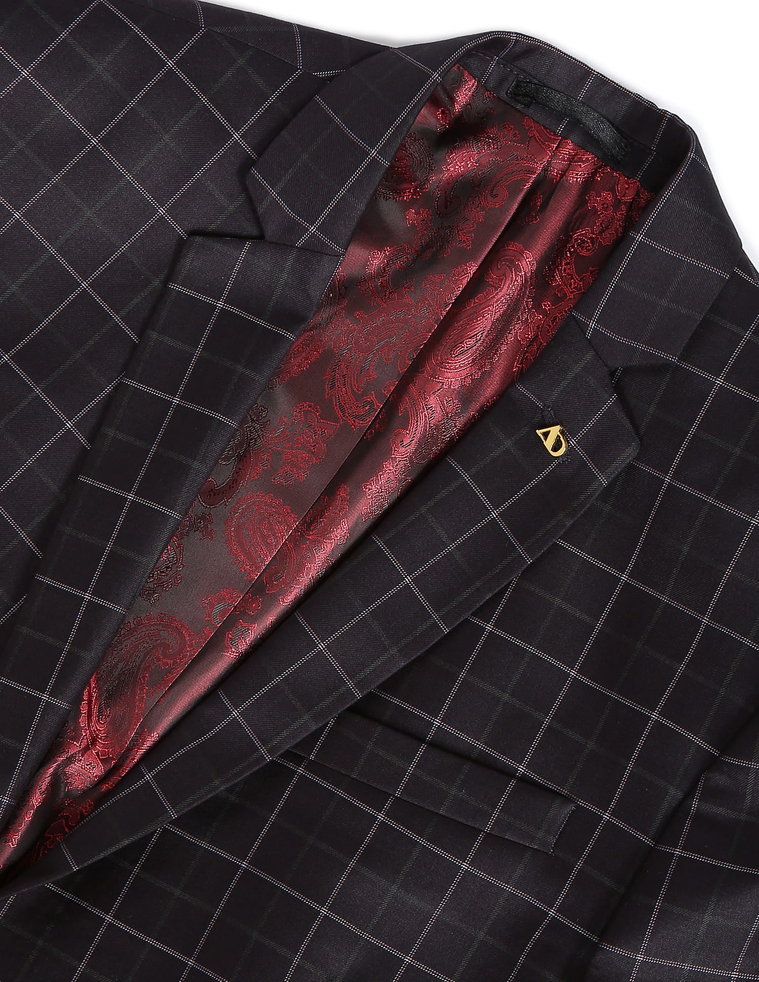 Tartan Check Twill Weave Blazer