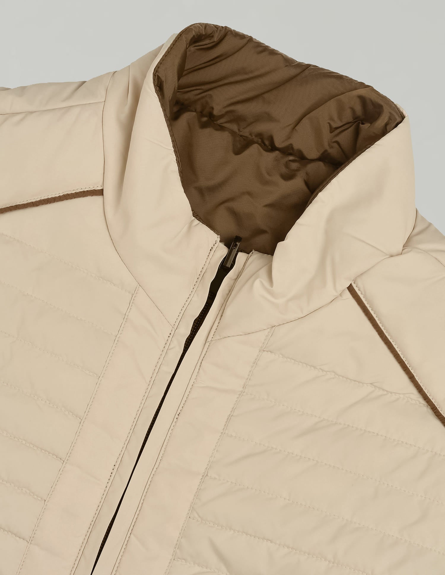 Solid Regular Fit Puffer Jacket
