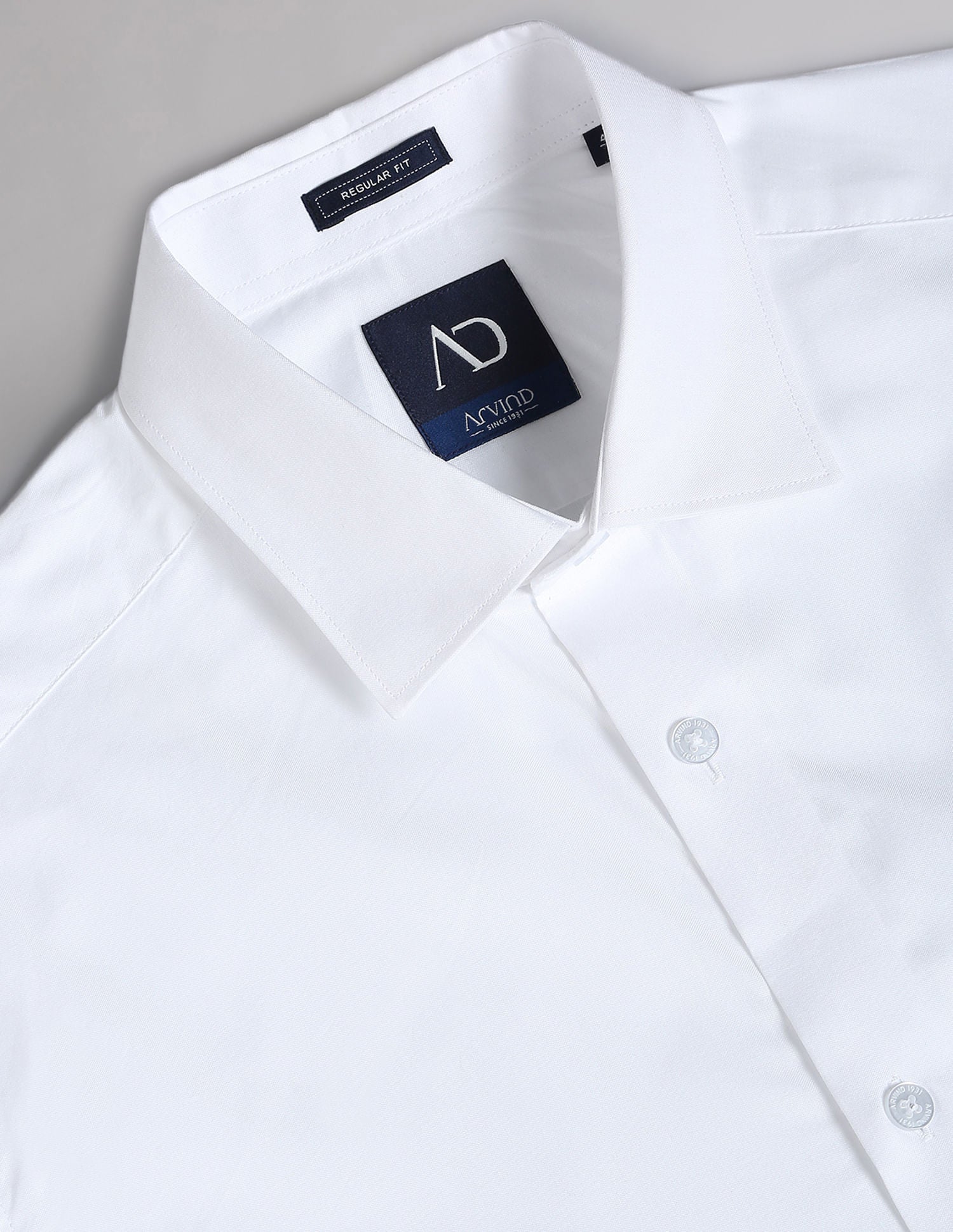 Classic Regular Fit Solid Formal Shirt