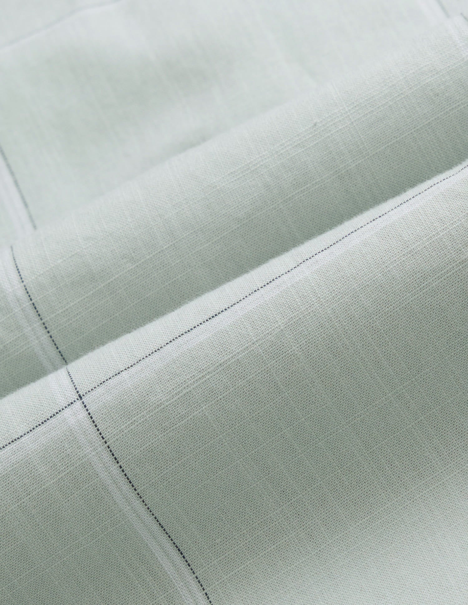 Mint Windowpane Checked Modern Slim Fit Shirt
